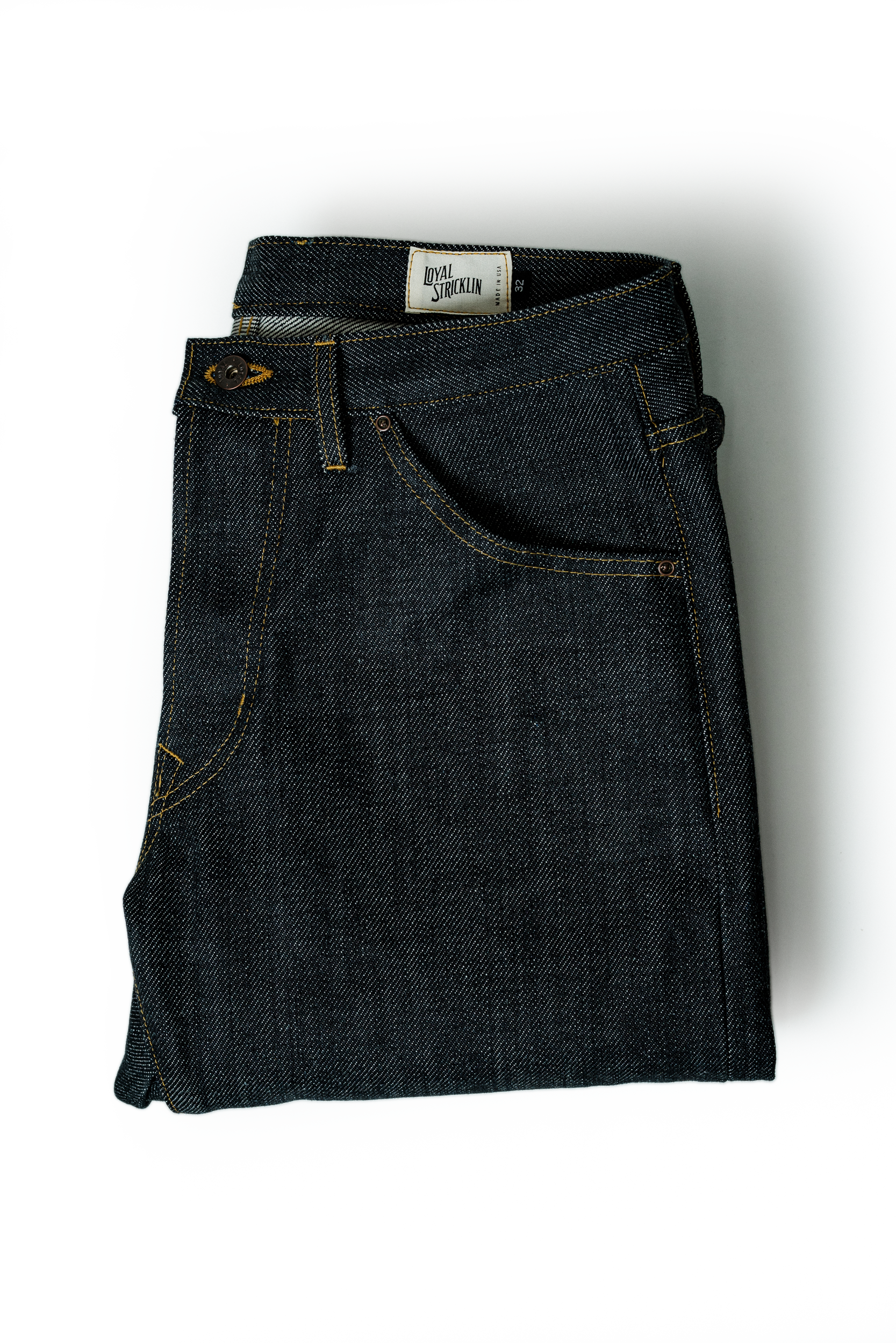 Stratton Straight Fit Jeans - 21oz Selvedge Denim
