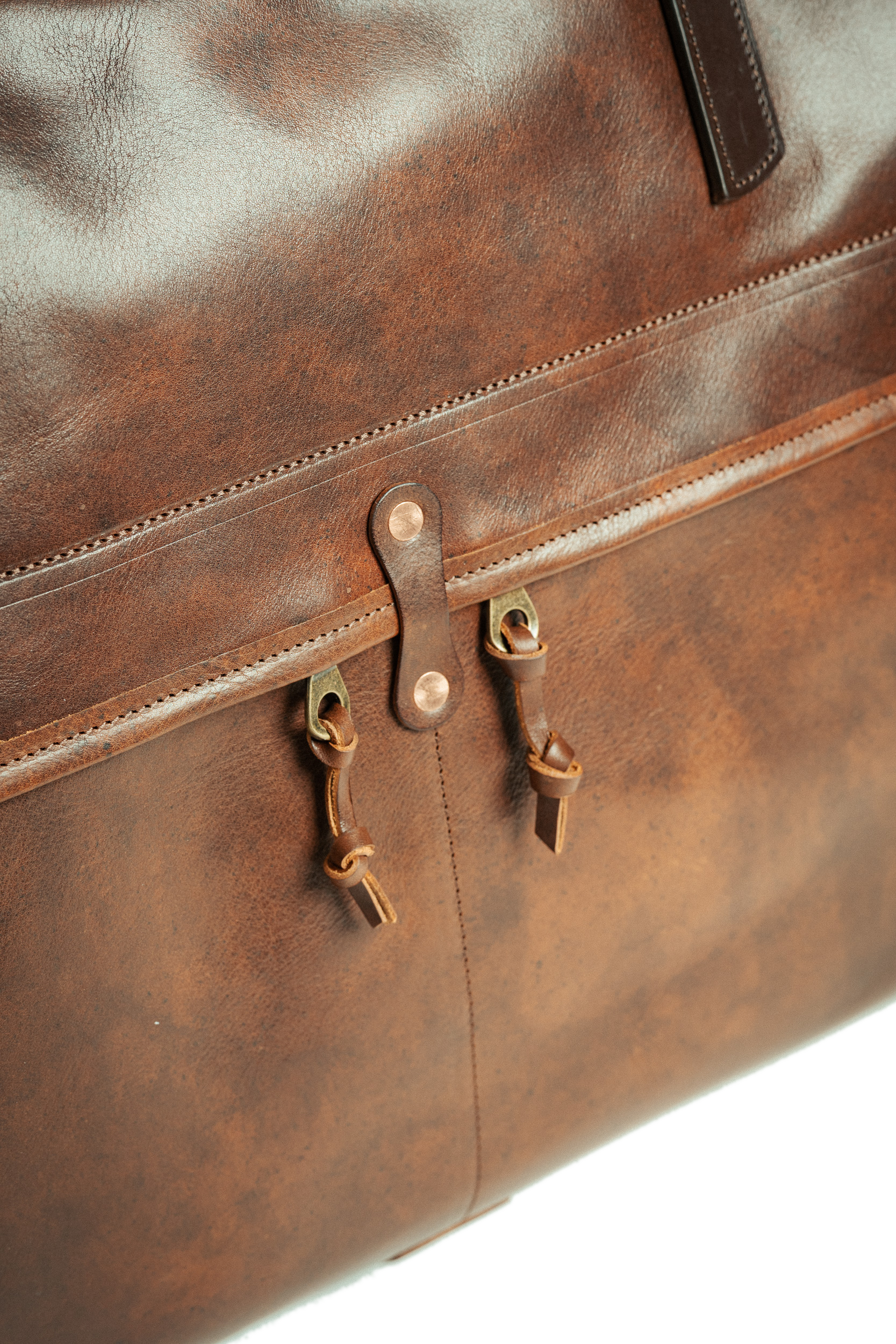 Wells Duffle - 70L - Cognac Nemesis Leather