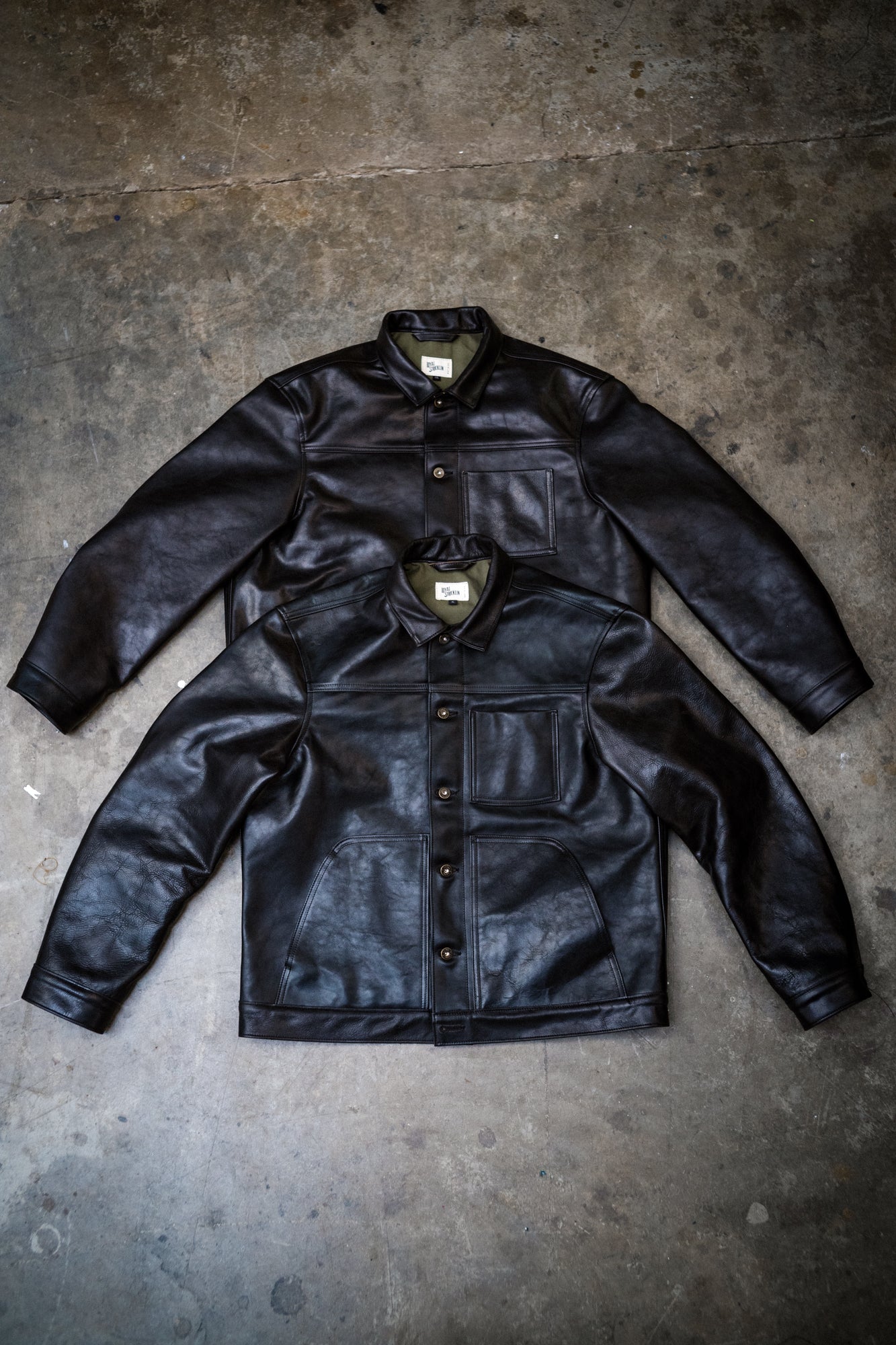 Wayman Jacket - Black Chromexcel Horsehide