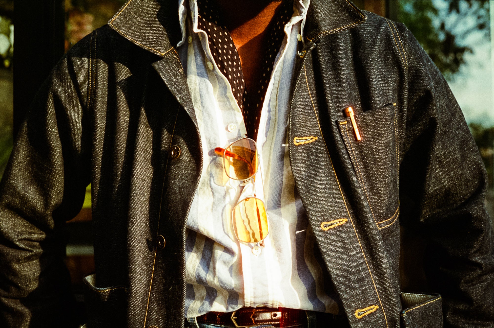 Amos Chore Coat - Rigid 15oz Japanese Selvedge Denim