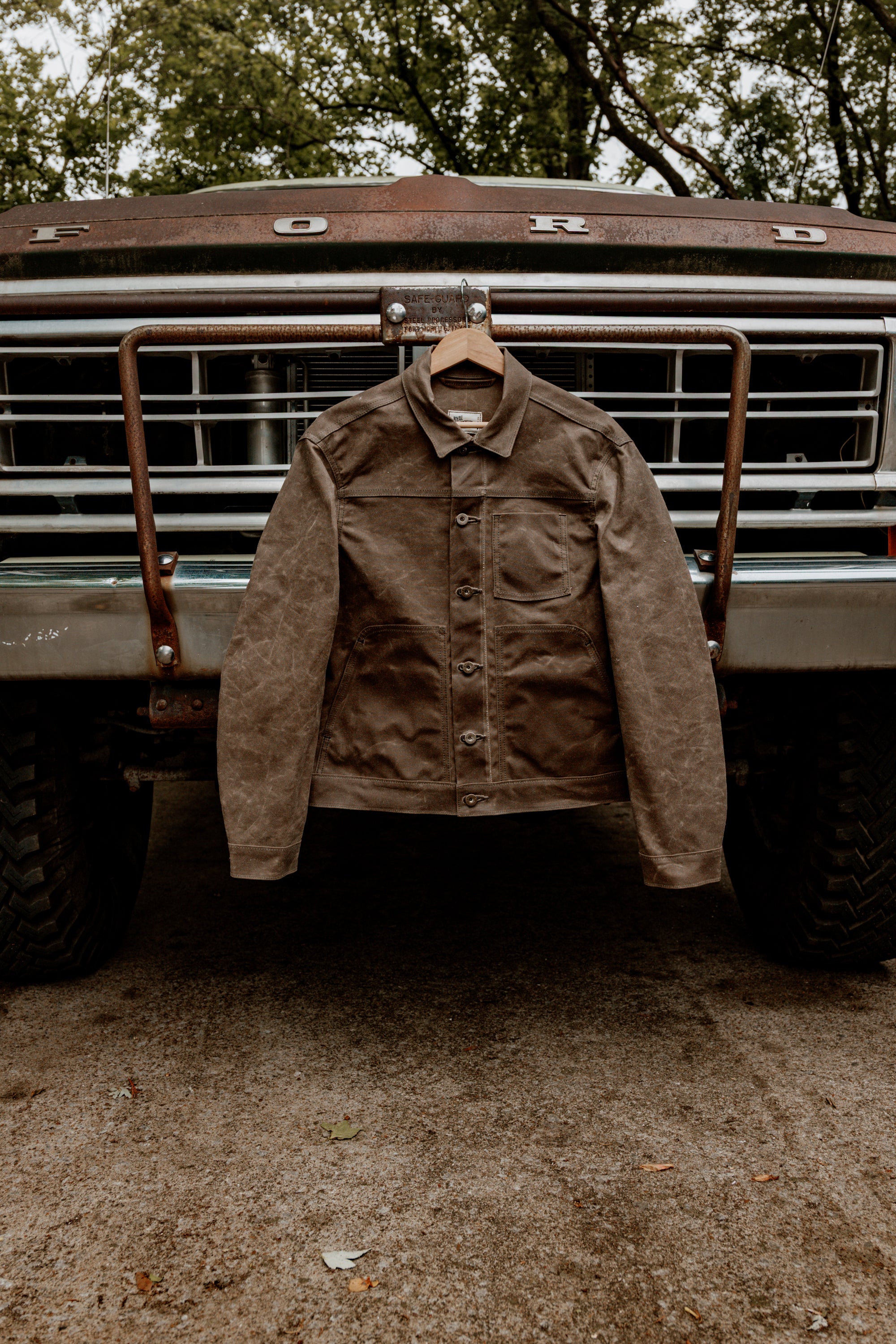 Wayman Jacket - Dark Oak - Waxed Canvas
