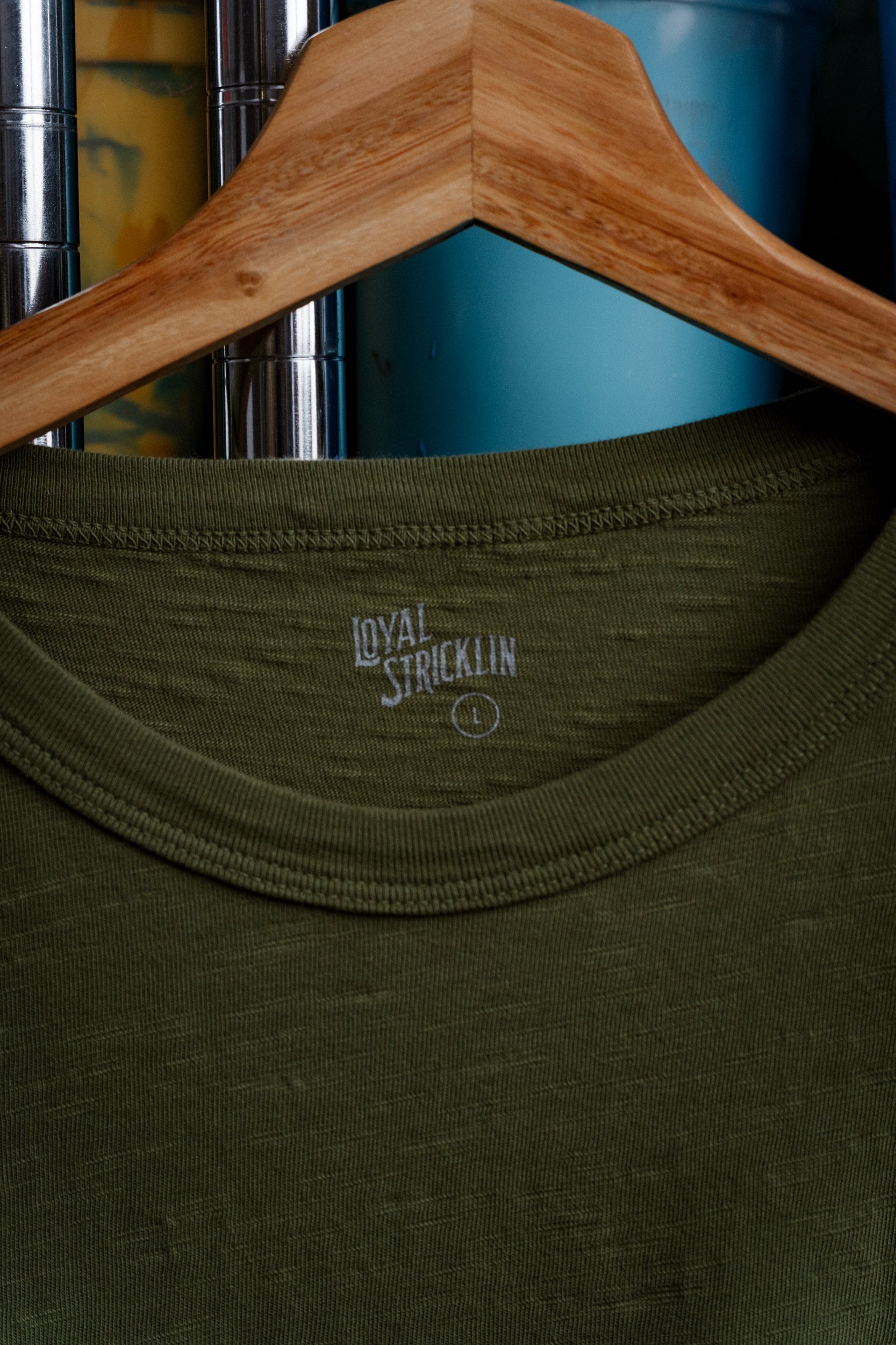 Classic Tee - Army Green Slub