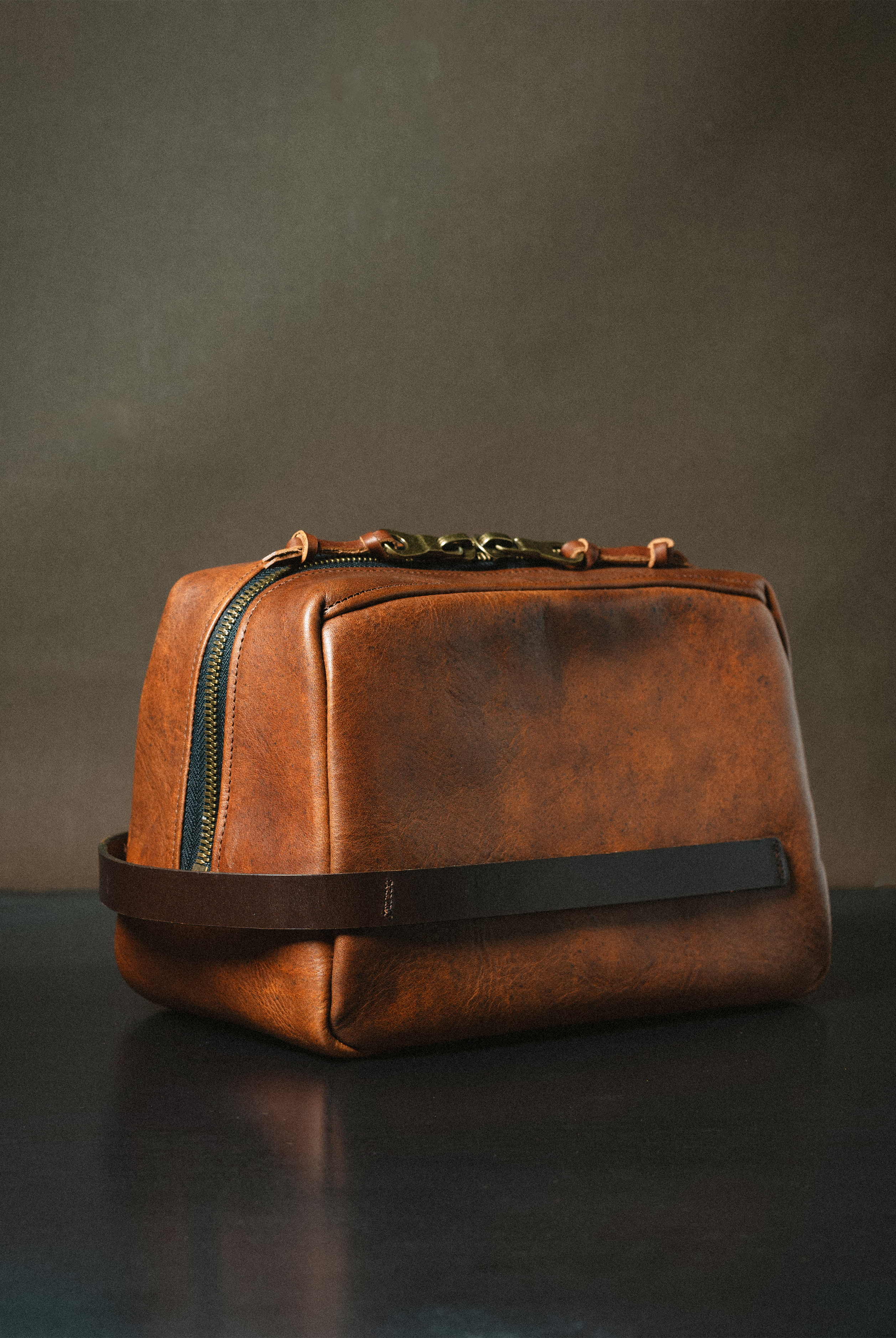 Dopp Kit - Cognac Nemesis