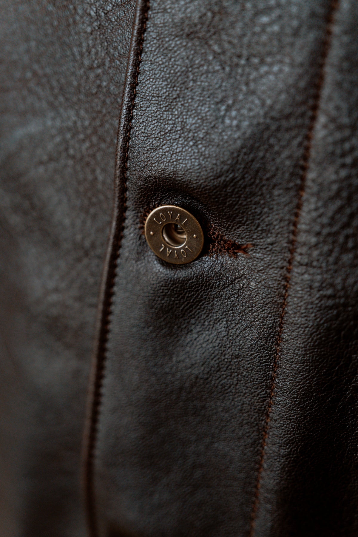 Amos Chore Coat - Espresso Pinnacle Horween Horsehide