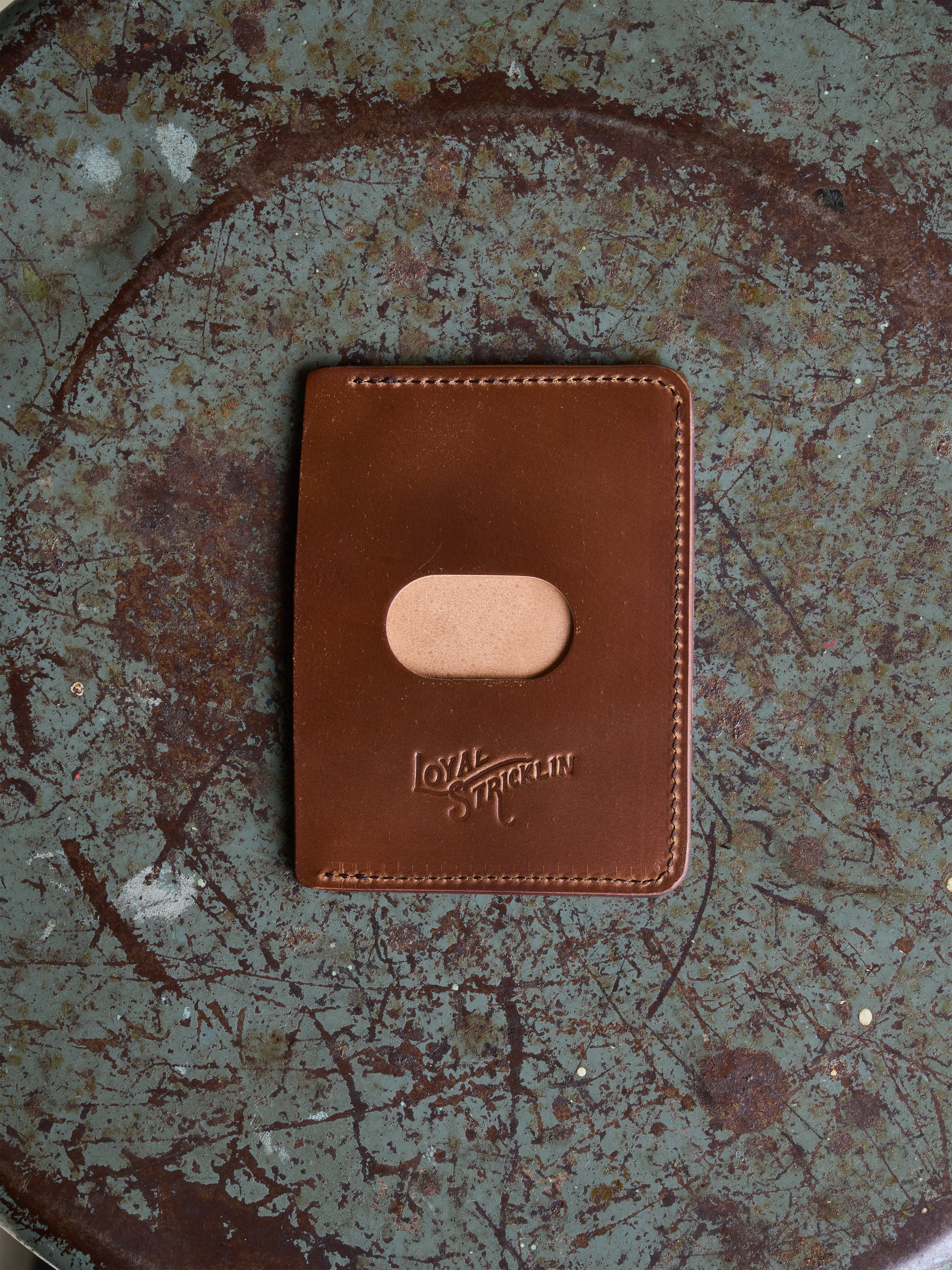 Frank Wallet - Horween Shell Cordovan - SAMPLE