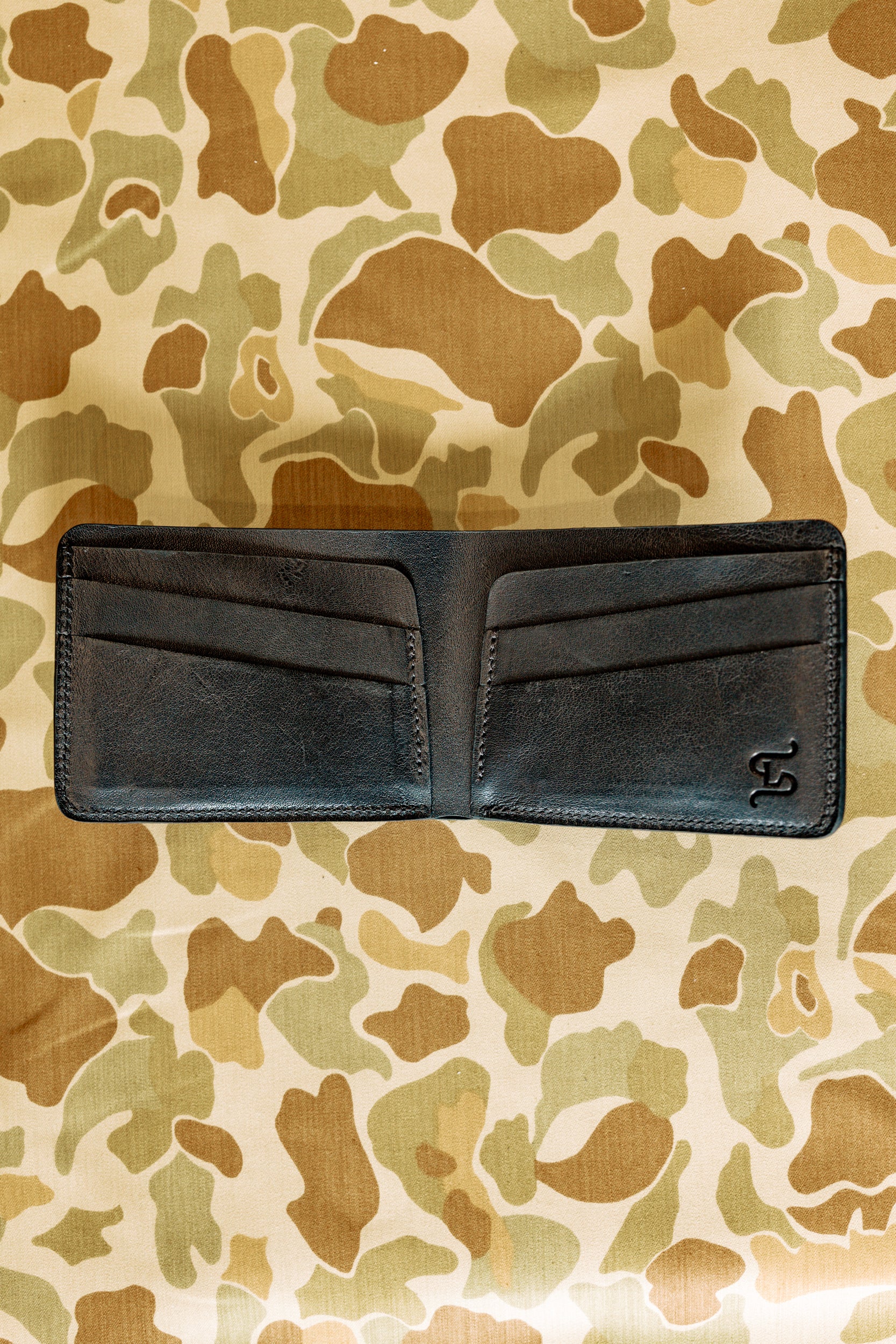 Klein Wallet - Loden Green Alligator / Kangaroo interior - Tail