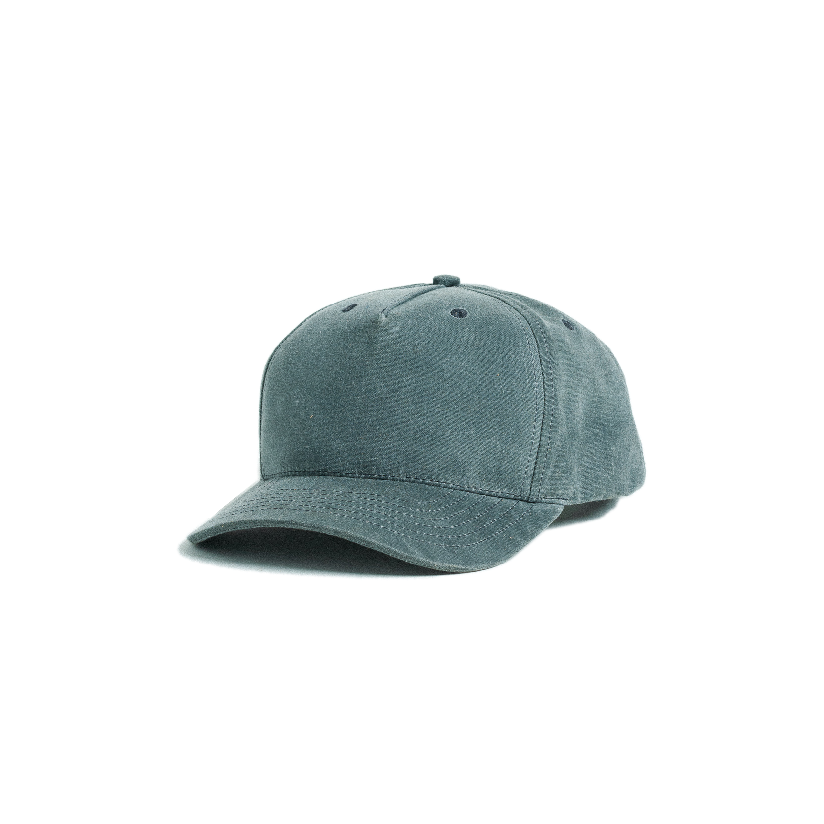 Blue baseball cap on a white background