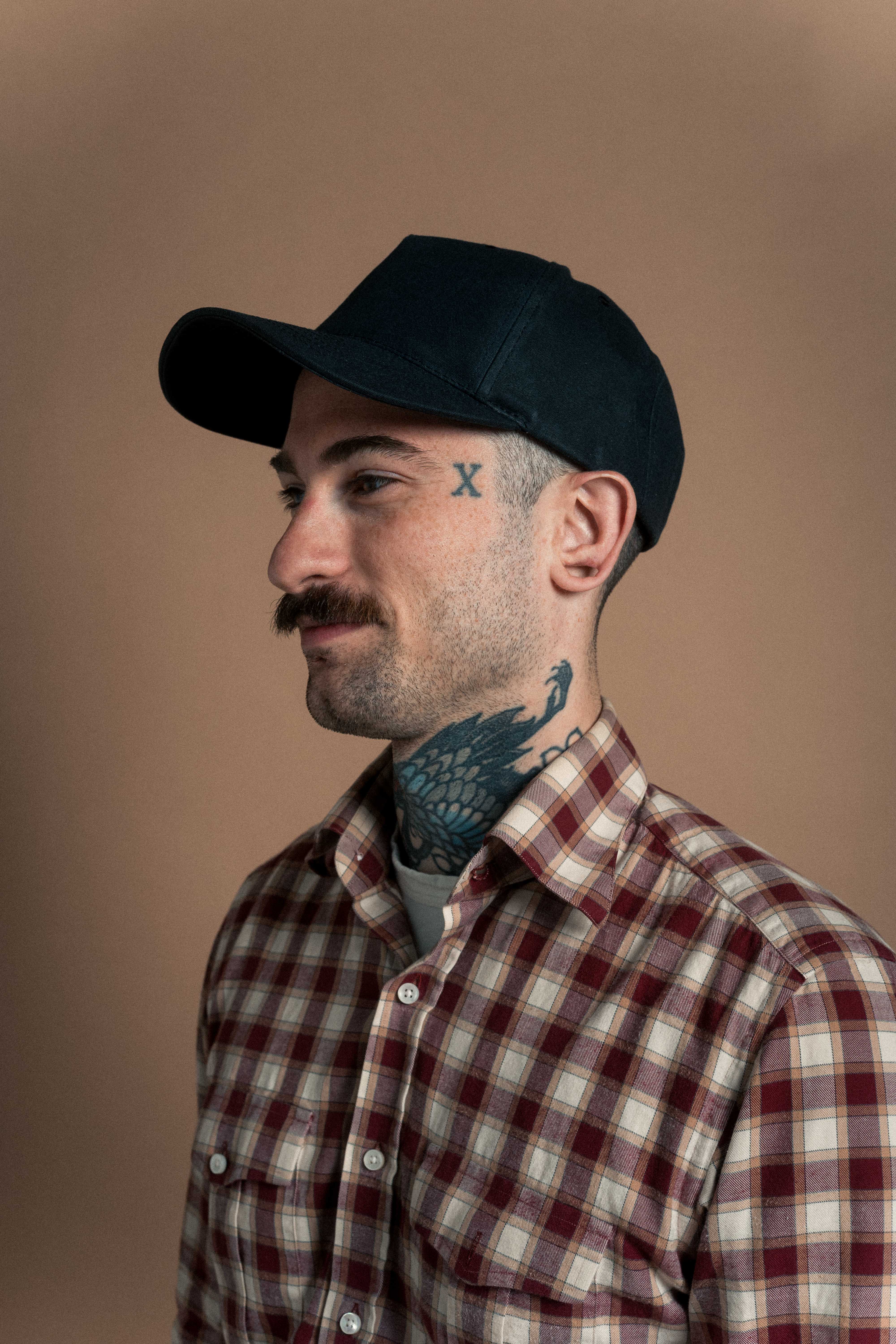 Waxed Canvas Cap - Black