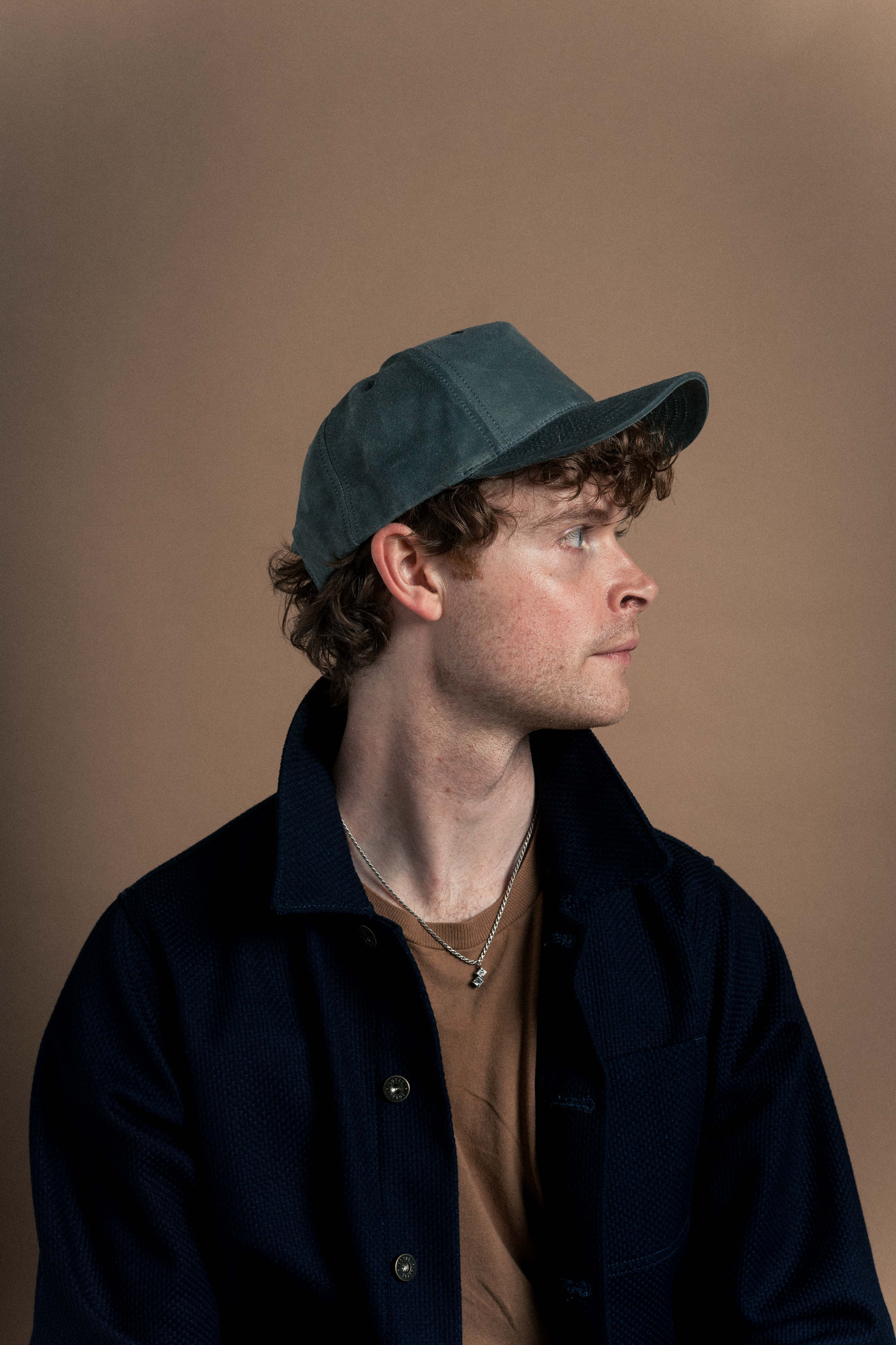 Waxed Canvas Cap - Grey