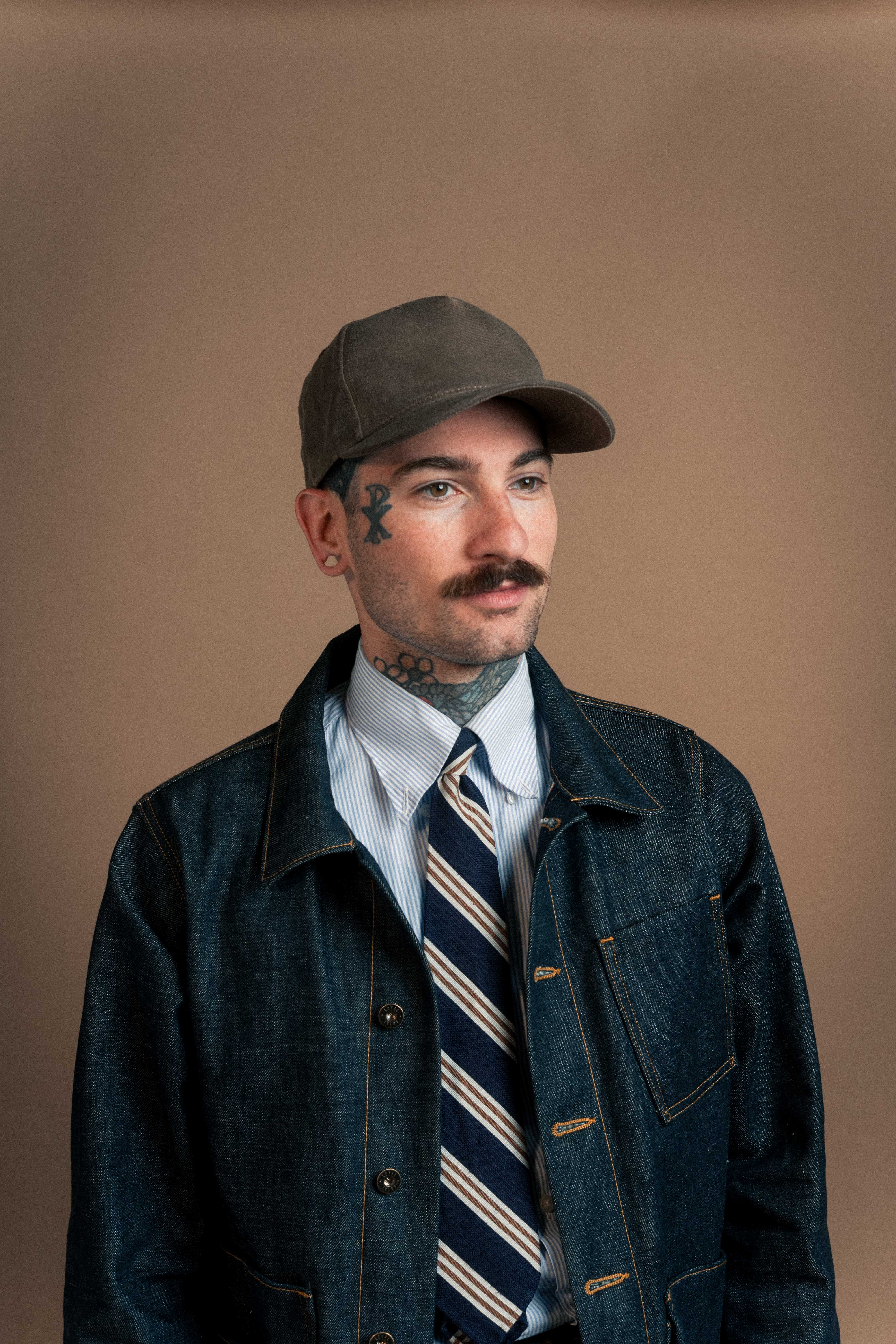 Waxed Canvas Cap - Dark Oak