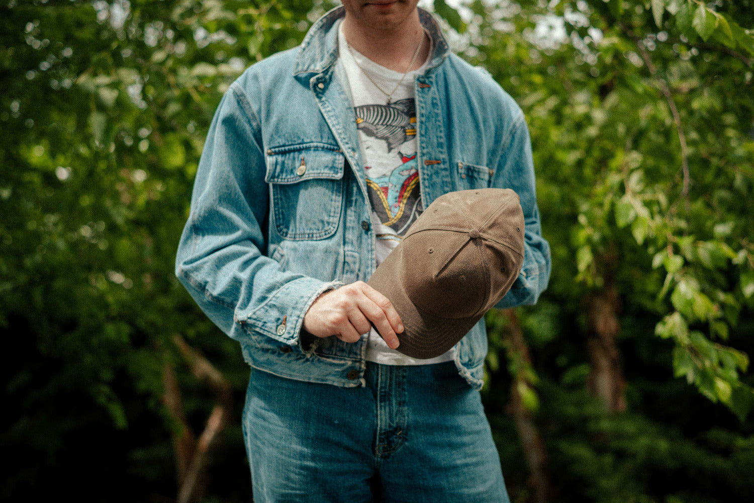 Waxed Canvas Cap - Dark Oak