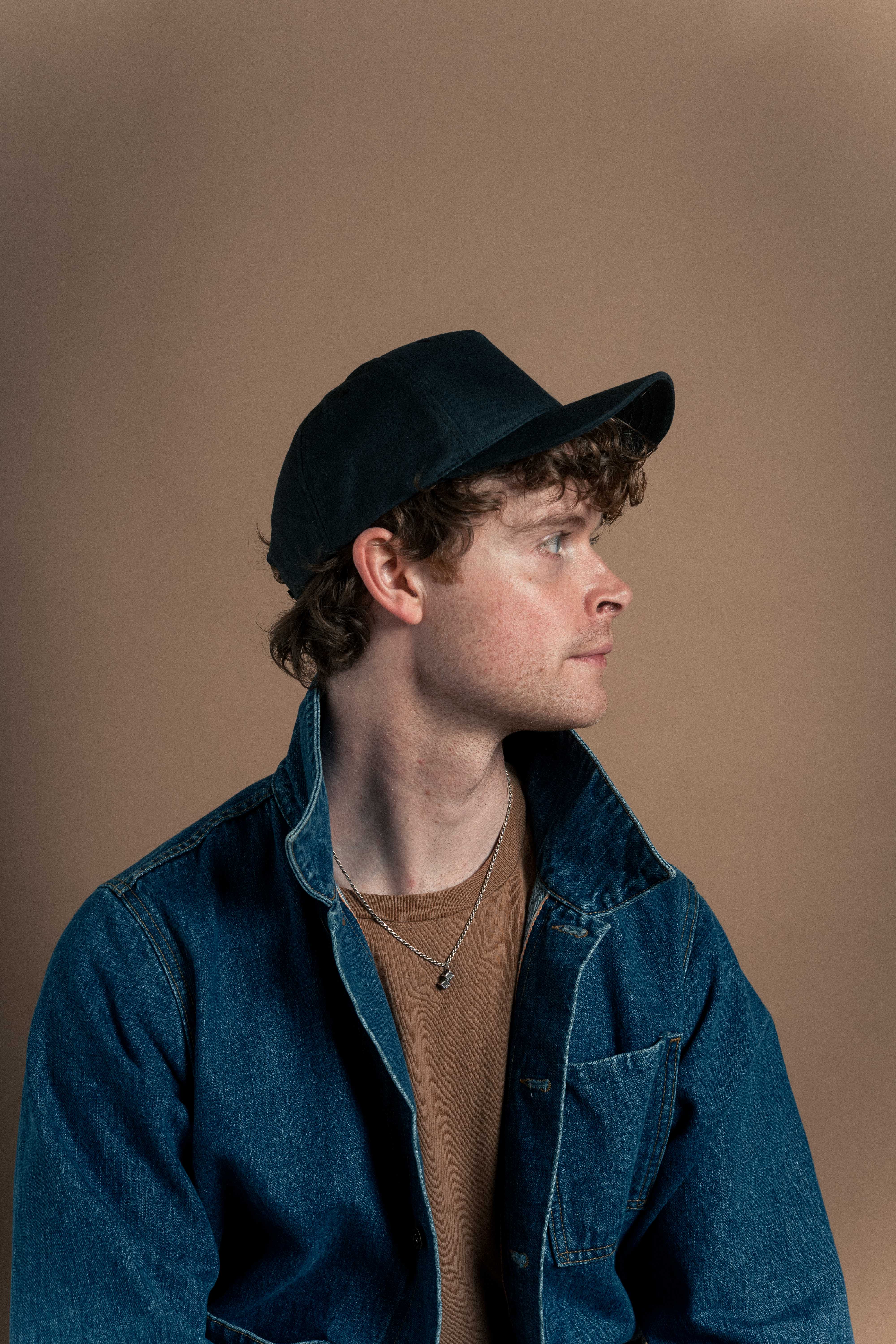 Waxed Canvas Cap - Black