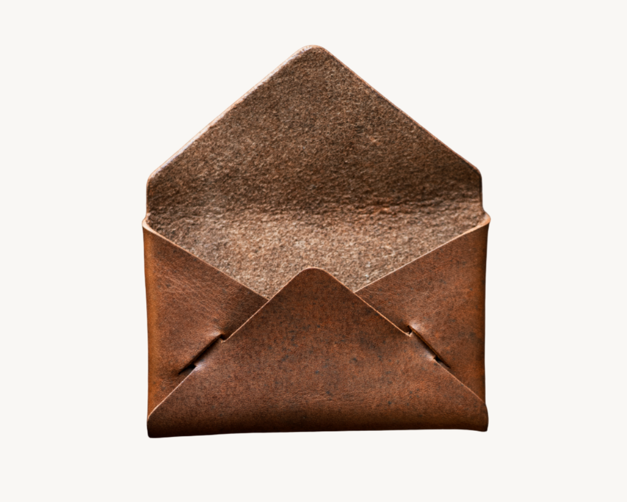 Envelope Wallet - Cognac Nemesis Leather