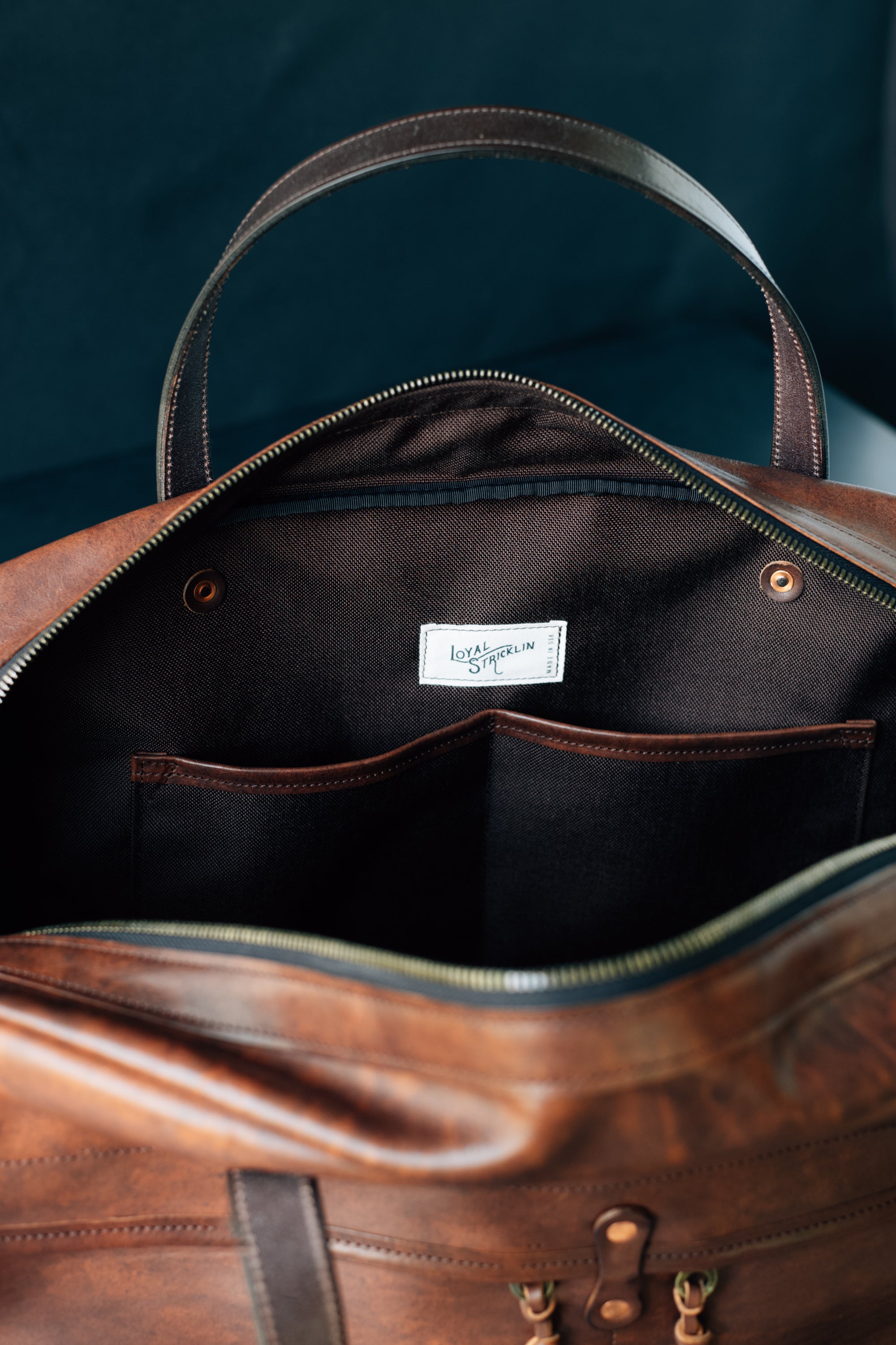 Weekender Duffle - 35L - Cognac Nemesis Leather