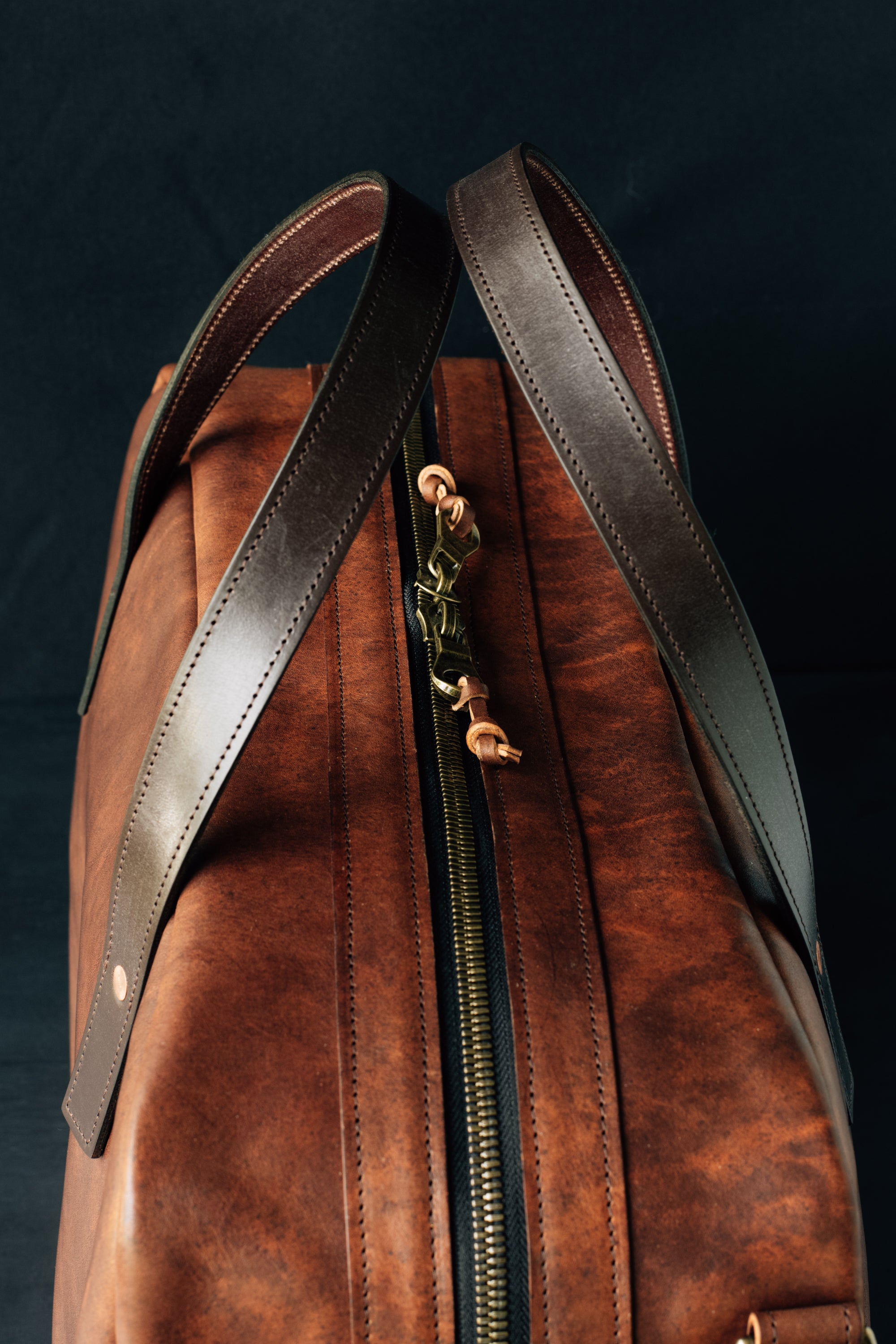 Weekender Duffle - 35L - Cognac Nemesis Leather