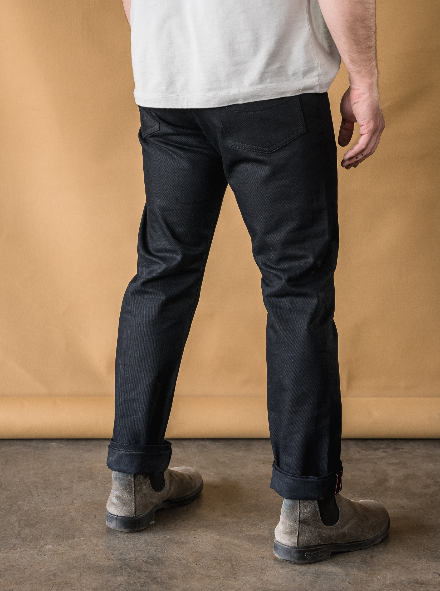 SLM - 14oz Vidalia Mills Double Black Selvedge - Slim Fit