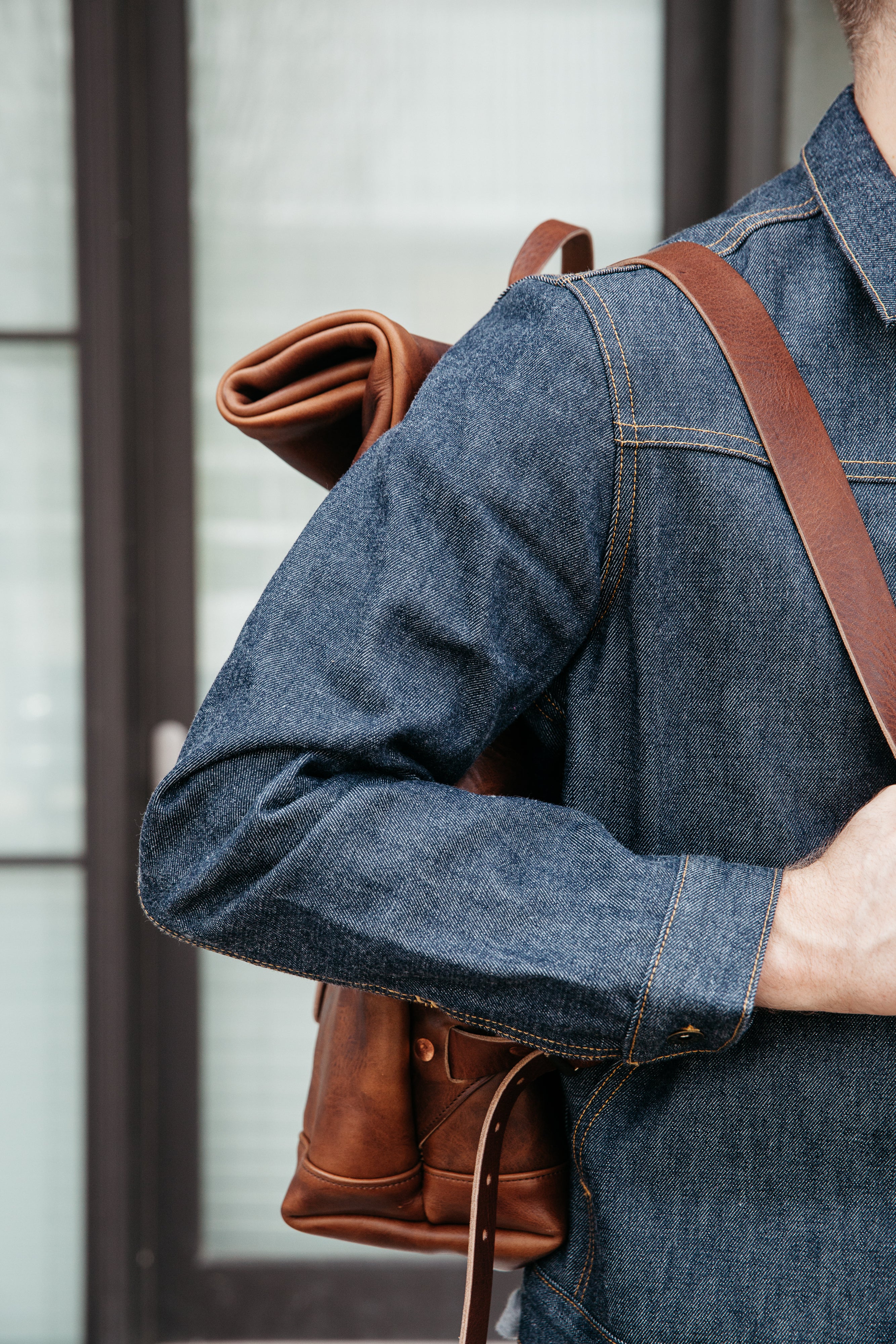 Wayman Jacket - Vidalia Indigo Selvedge Denim - 3XL