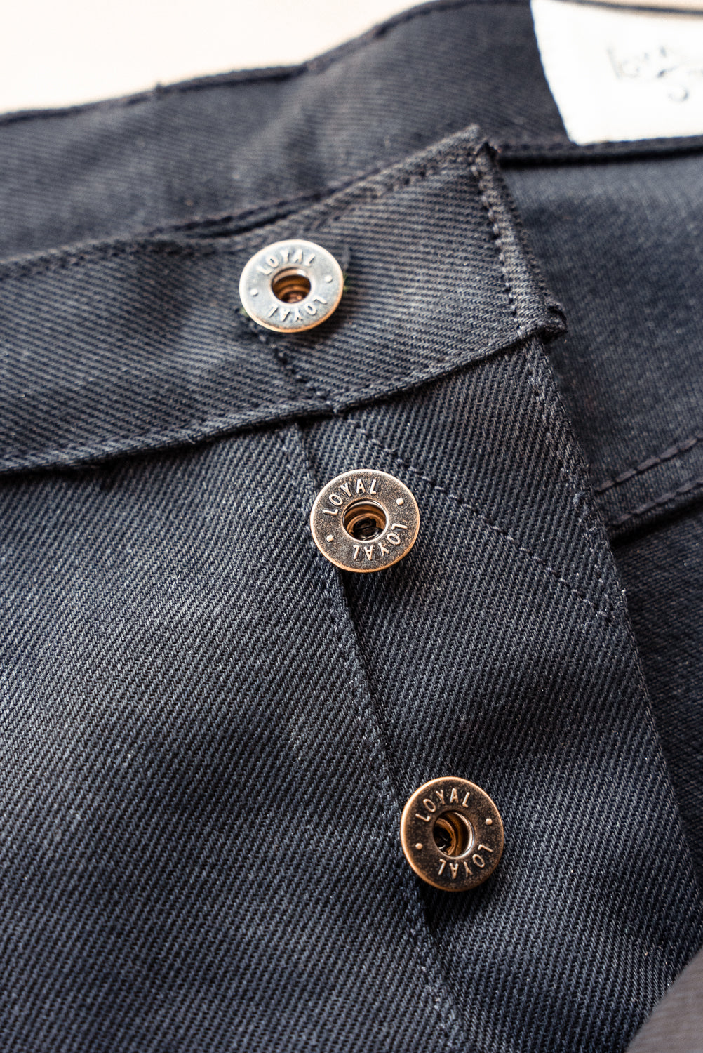 SLM - 14oz Vidalia Mills Double Black Selvedge - Slim Fit