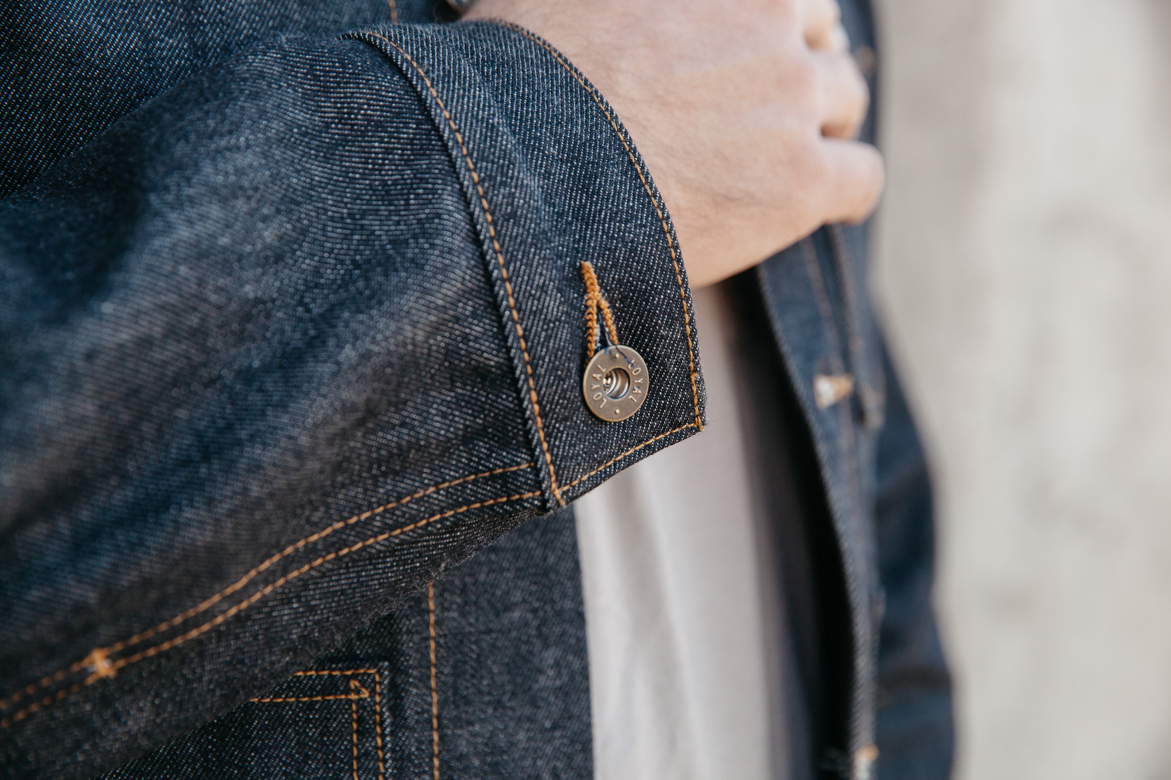 Wayman Jacket - Vidalia Indigo Selvedge Denim - 3XL