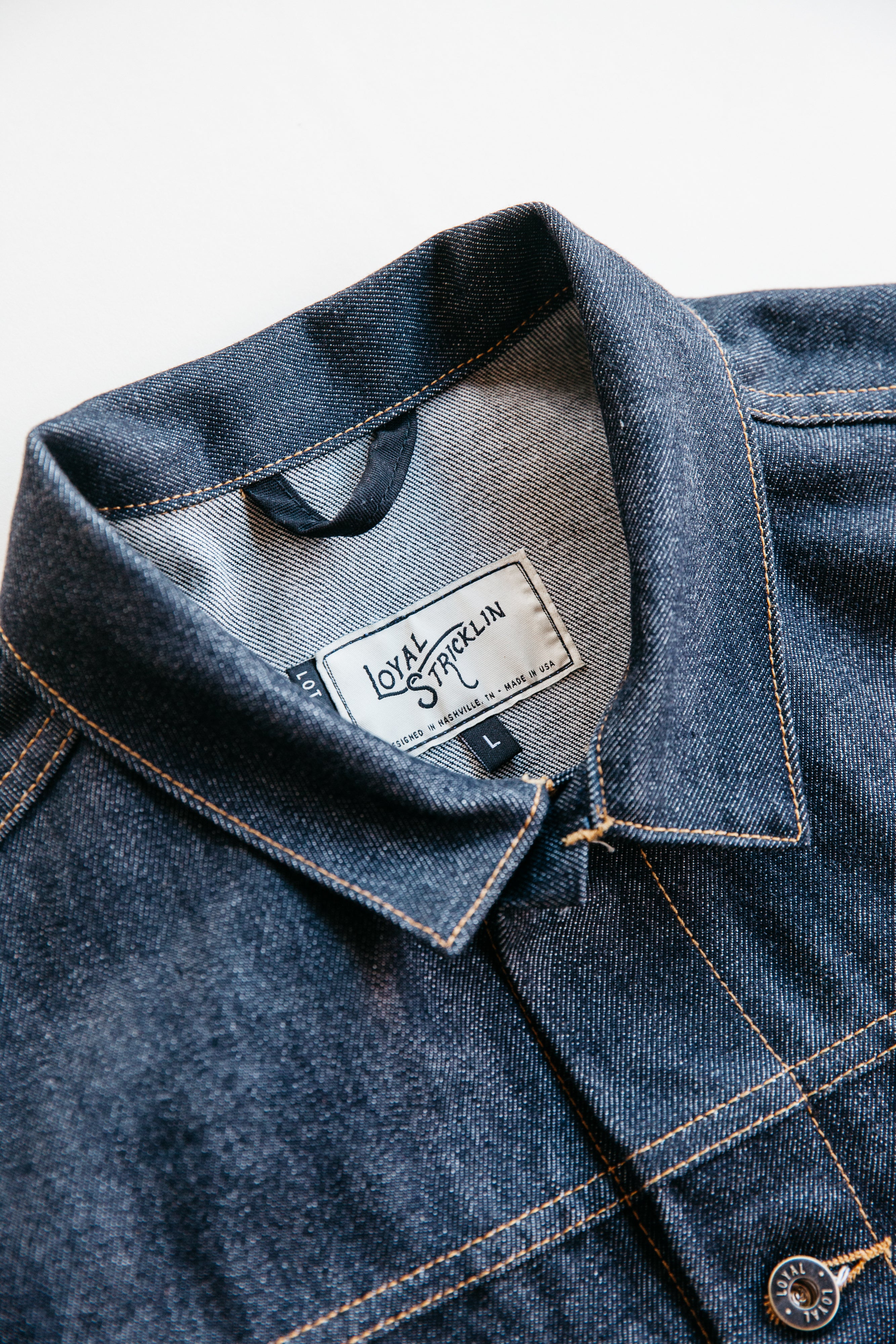 Wayman Jacket - Vidalia Indigo Selvedge Denim - 3XL