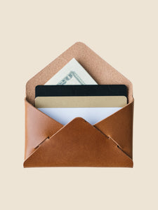 Envelope Wallet - Tobacco