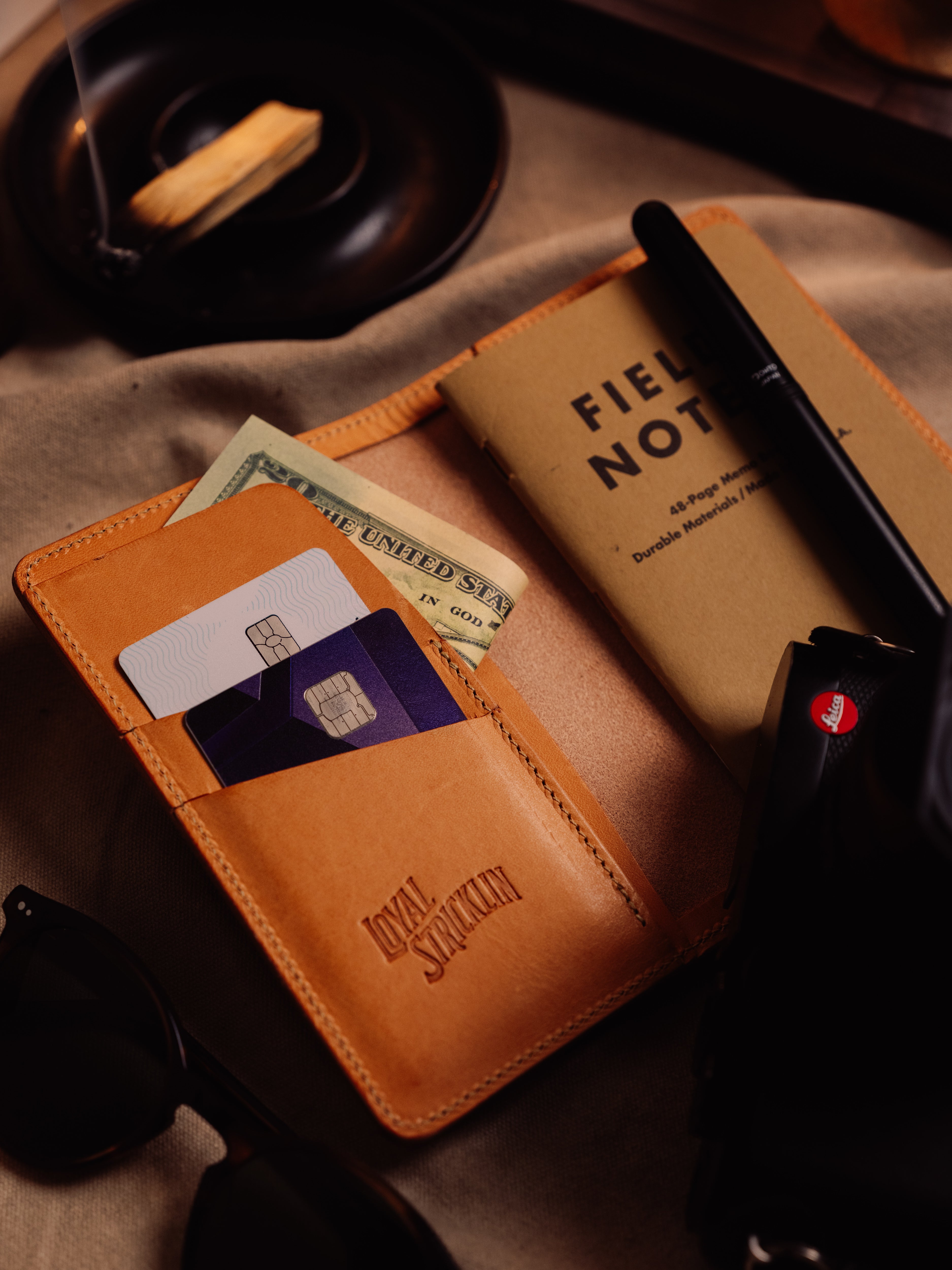 Edison Wallet - Natural
