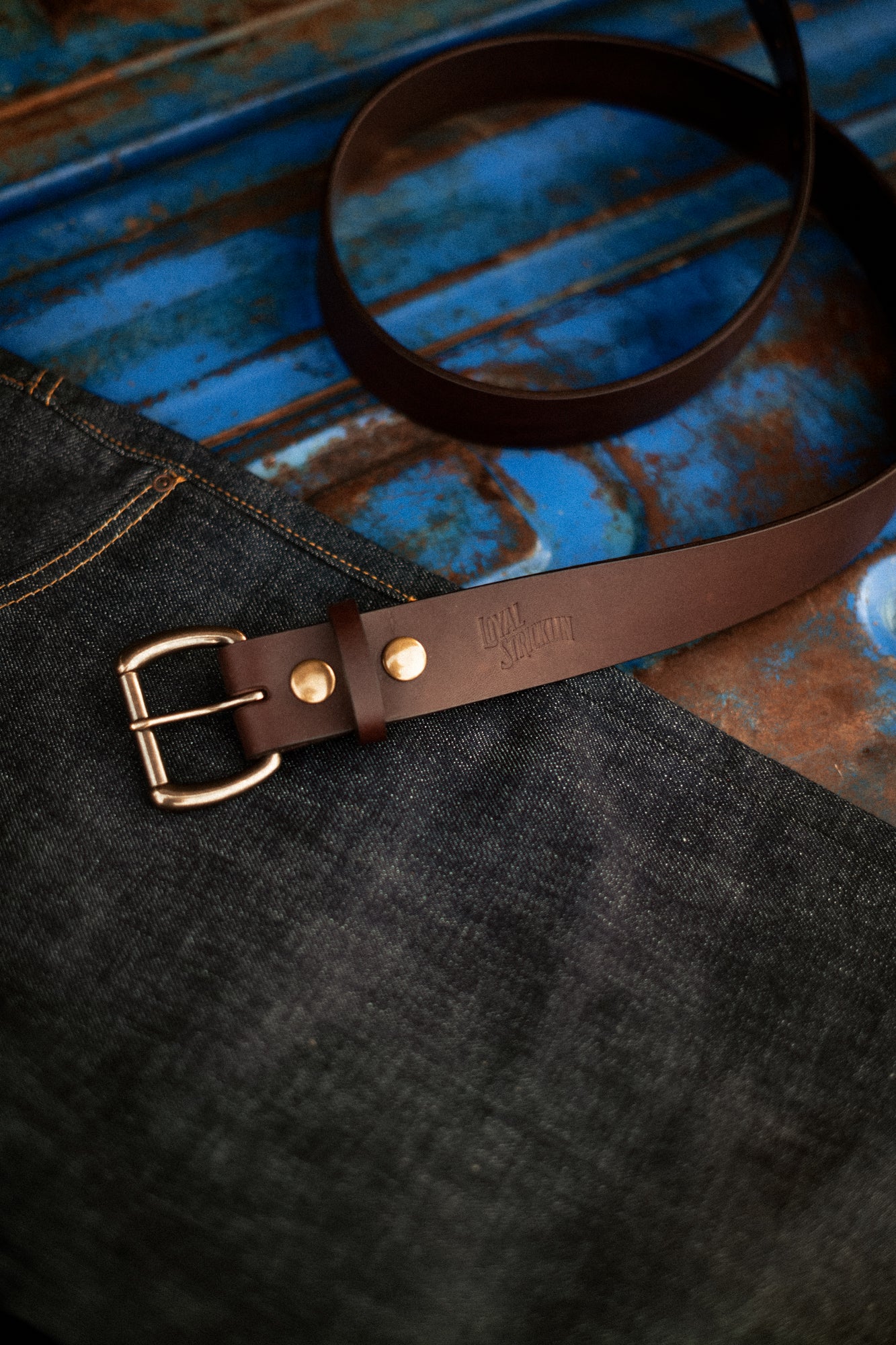 Heavy Duty Belt - Walnut