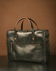 Briefcase - Horween Black Chromexcel