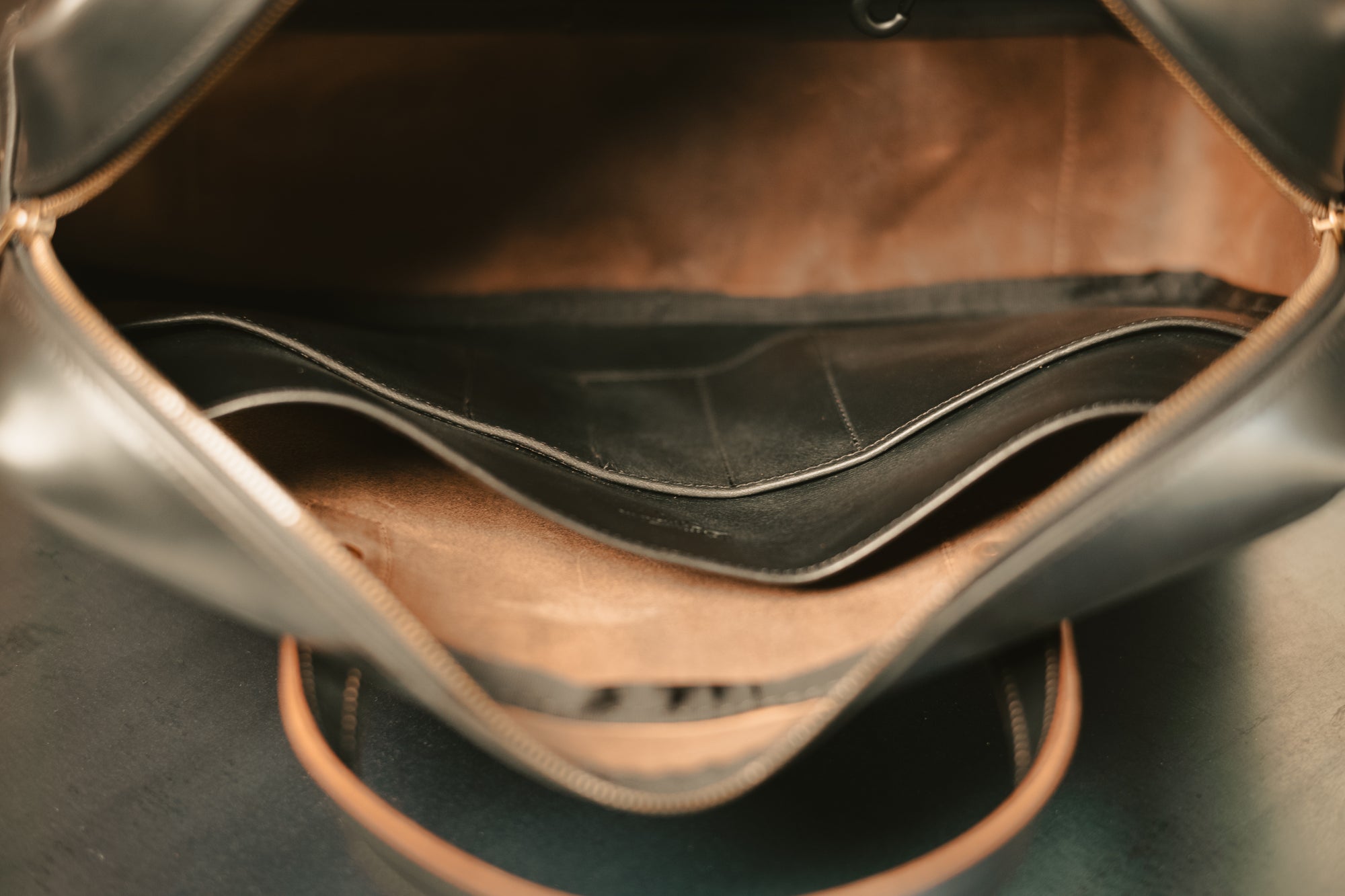 Briefcase - Horween Black Chromexcel