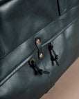 Weekender Duffle - Horween Black Essex - Late Jan 2025 Delivery