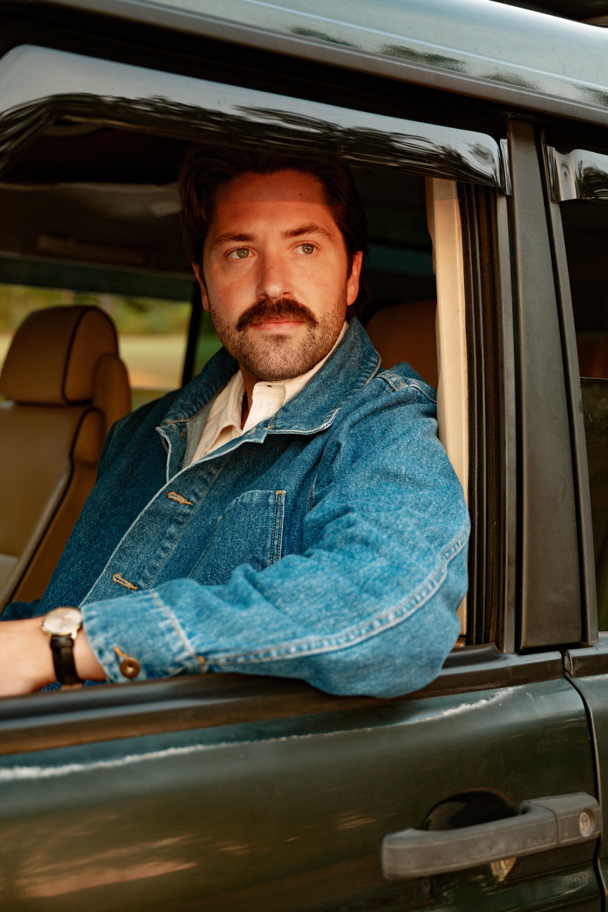 Amos Chore Coat - Stonewashed American Denim - Preorder -Ships Mid November