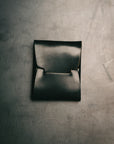 Johnny Wallet - Black Horween Shell Cordovan