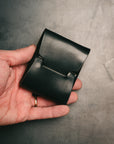 Johnny Wallet - Black Horween Shell Cordovan