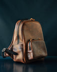 Field Pack Junior- Cognac Nemesis Leather - Late Jan 2025