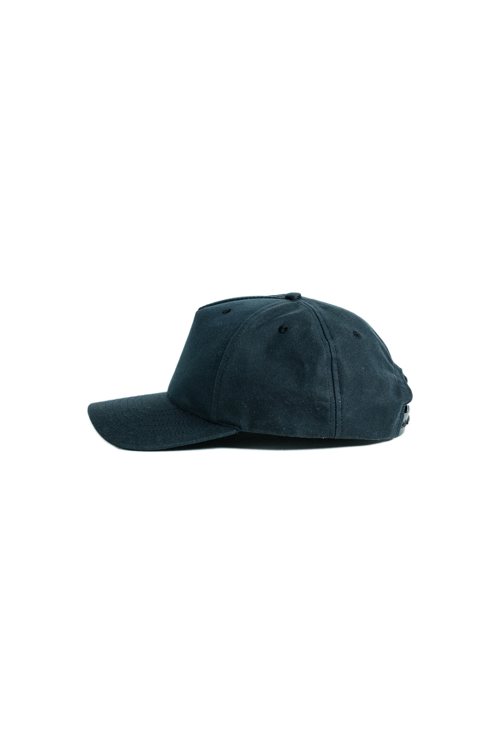 Waxed Canvas Cap - Black