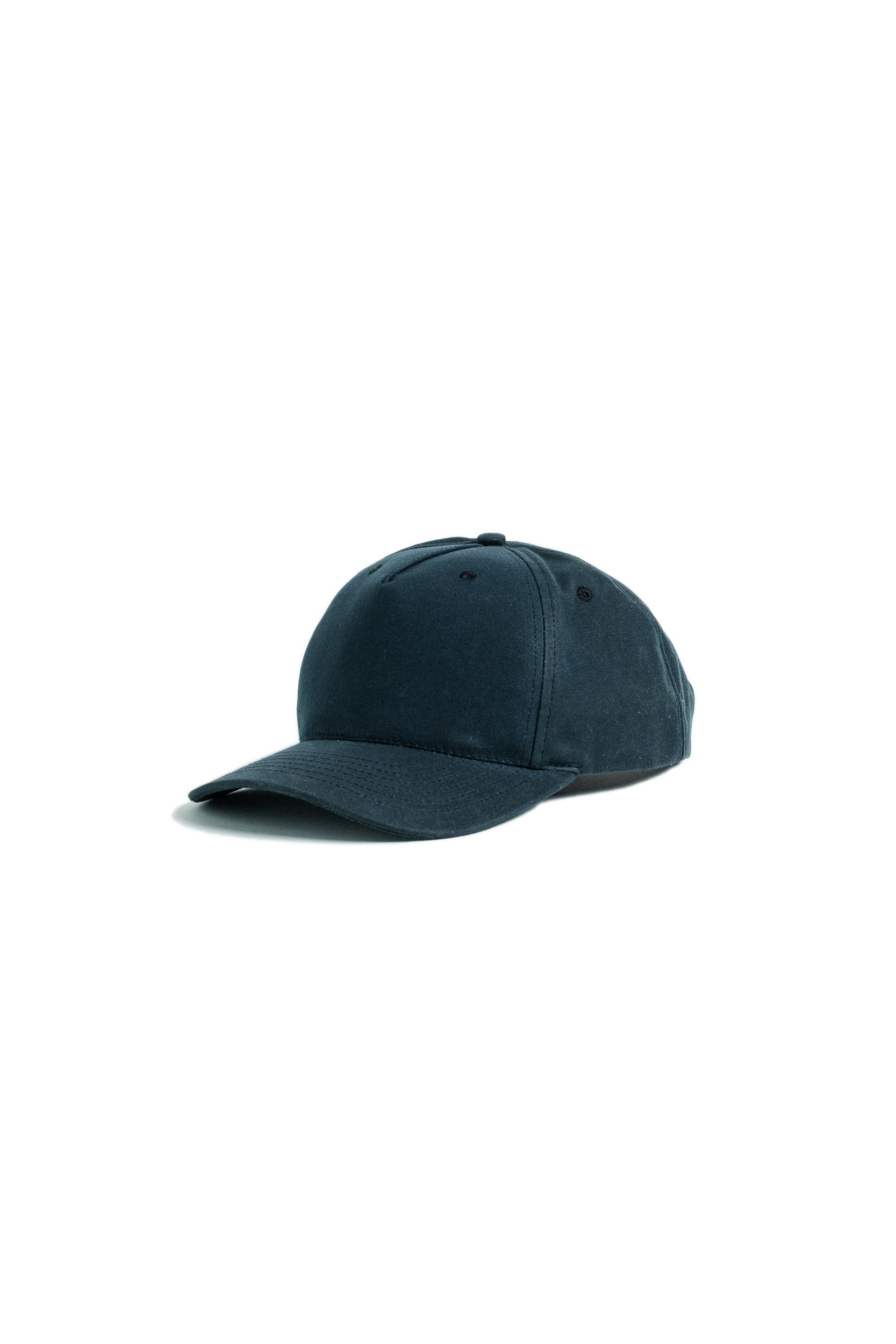 Waxed Canvas Cap - Black