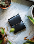 Johnny Wallet - Heavy Duty Black Chromexcel