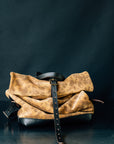 Leather Ruck Sack - Slouchy Caravaggio Camo Suede