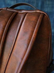 Field Pack - Badlassi Carlo Cognac Nemesis Leather