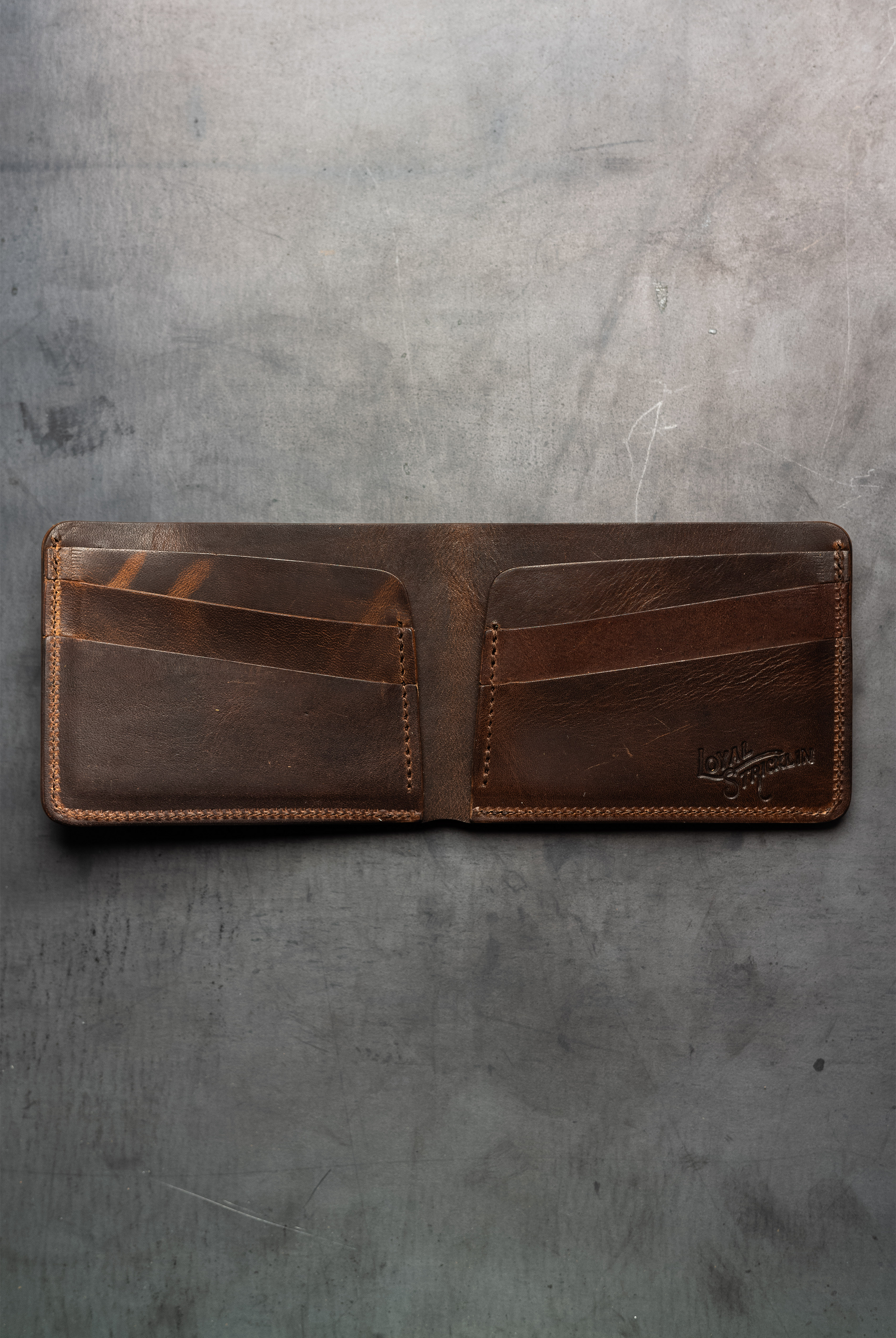 Klein Wallet - Horween Brown Nut Derby