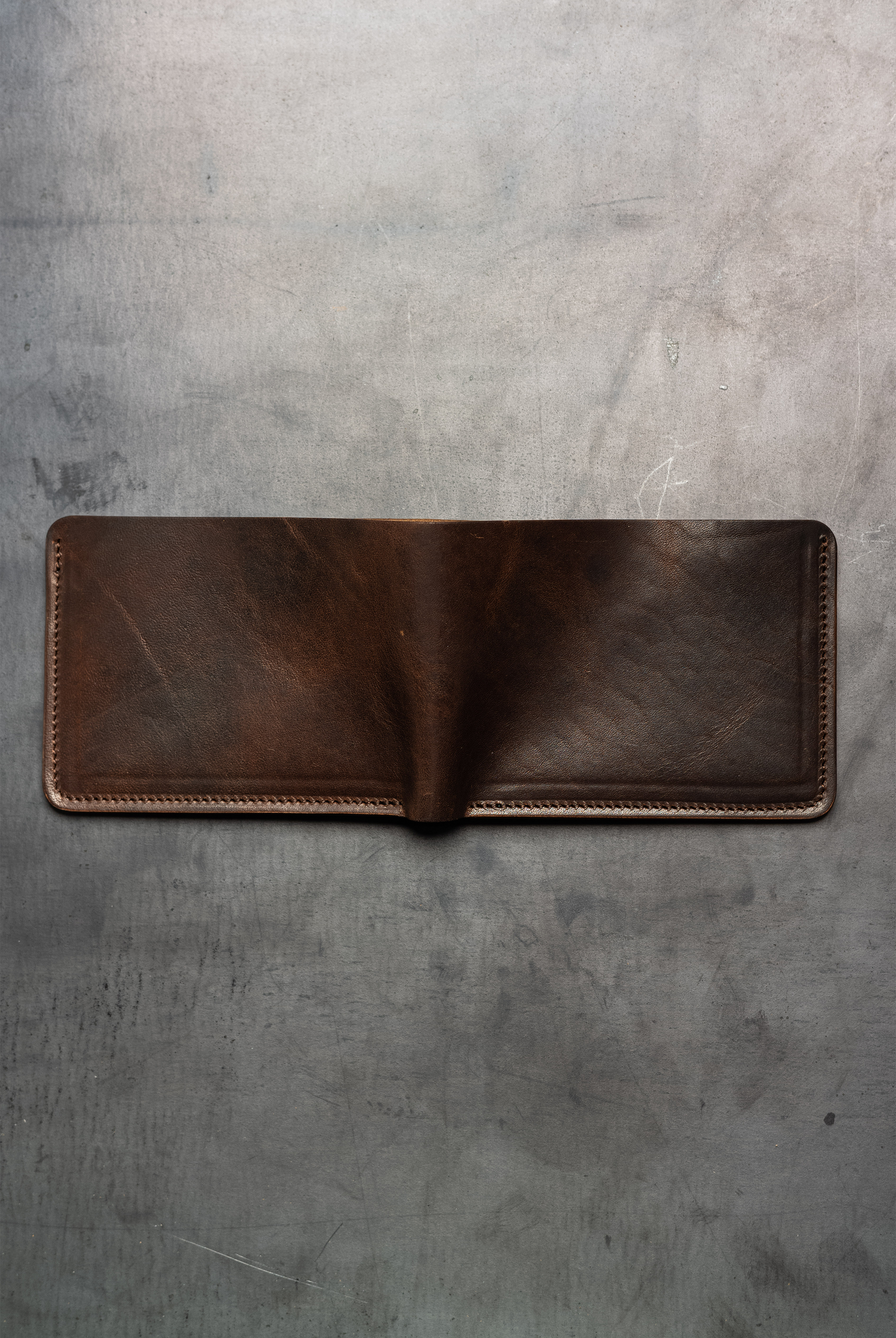 Klein Wallet - Horween Brown Nut Derby