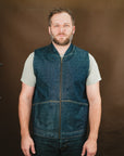 Ansel Vest - Rinsed Vidalia Mills Selvedge Denim - One Off - Large