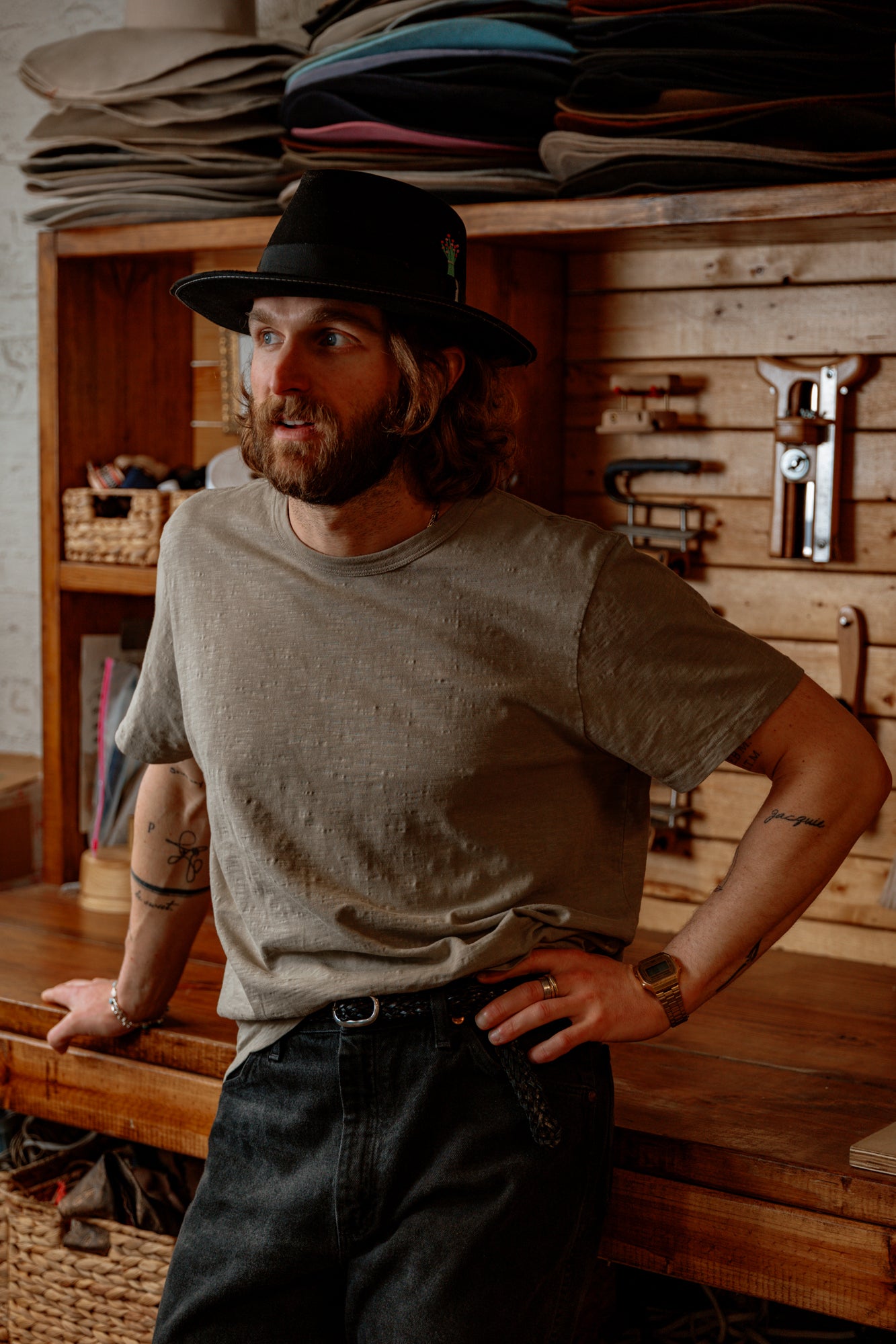 Classic Tee - Sage Slub