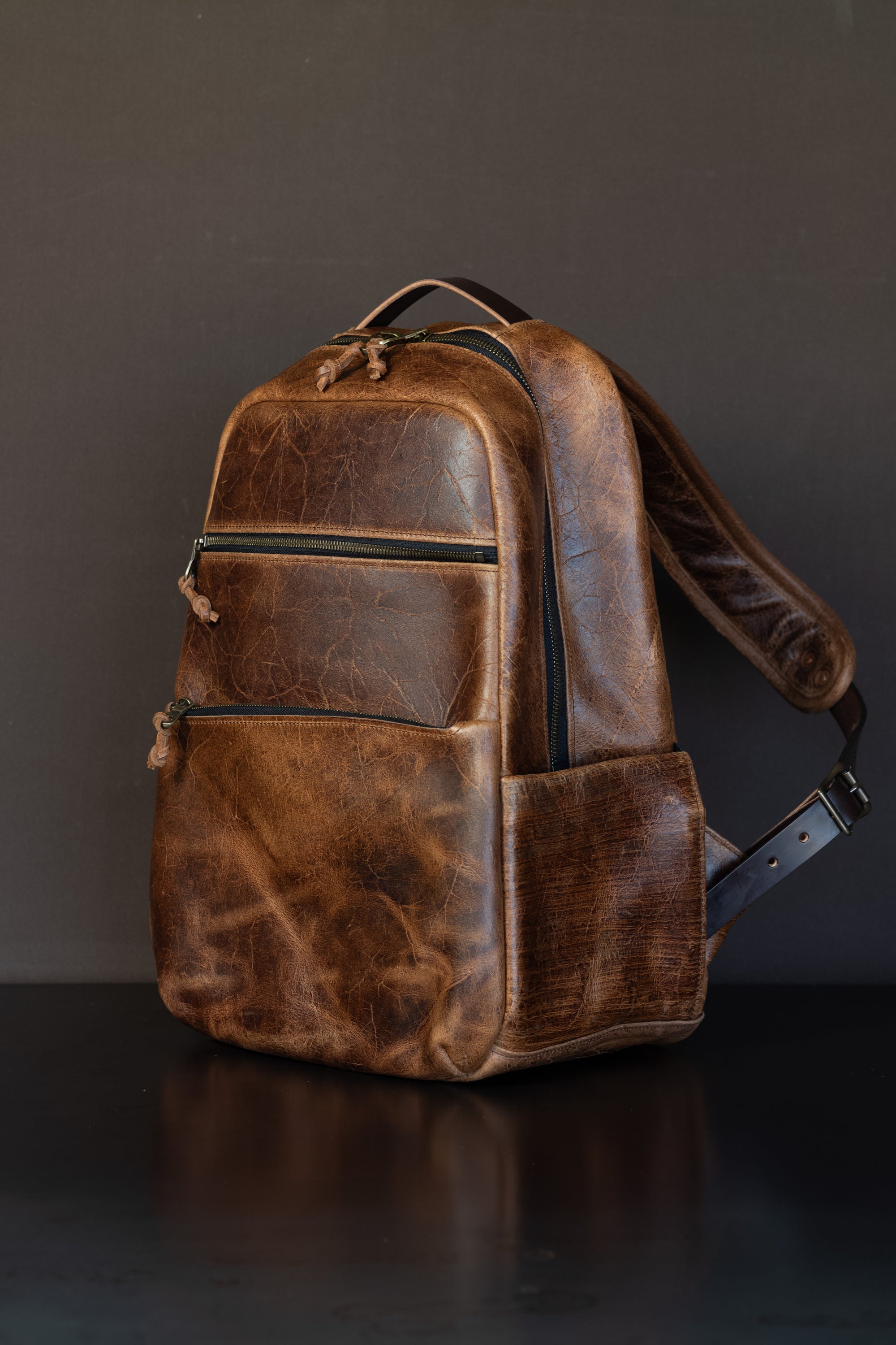 Day / Field Pack Hybrid -  Cf Stead Waxed Flesh-out Suede