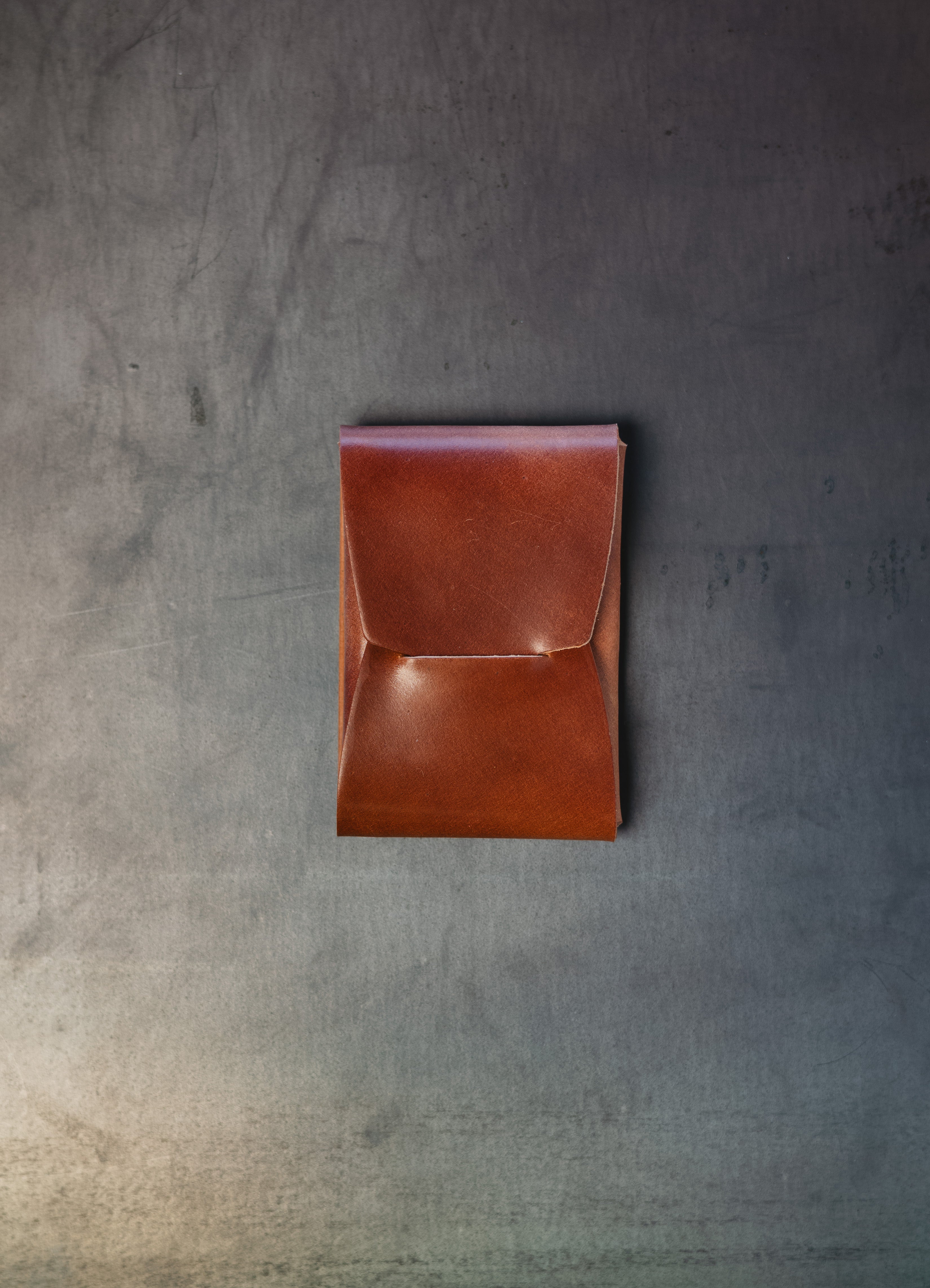 Johnny Slim - Marbled Garnet Horween Shell Cordovan