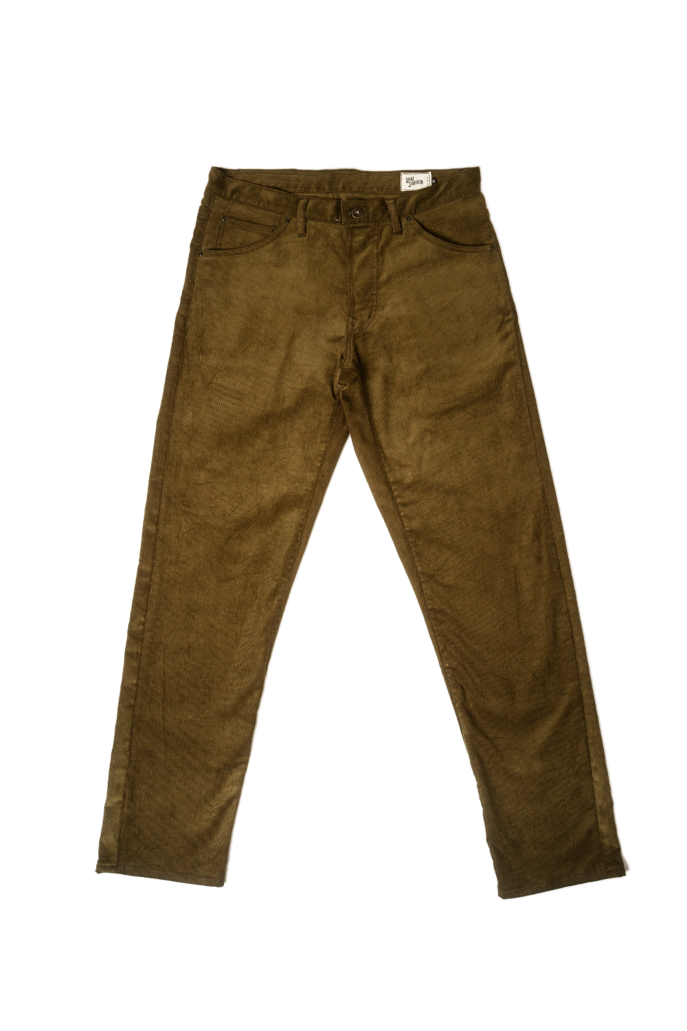 Brown pants on a white background