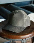 Trucker Hat - Dark Oak Waxed Canvas