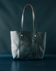 Julia Tote - Heavy Duty 6oz Horween Black Chromexcel - Sample