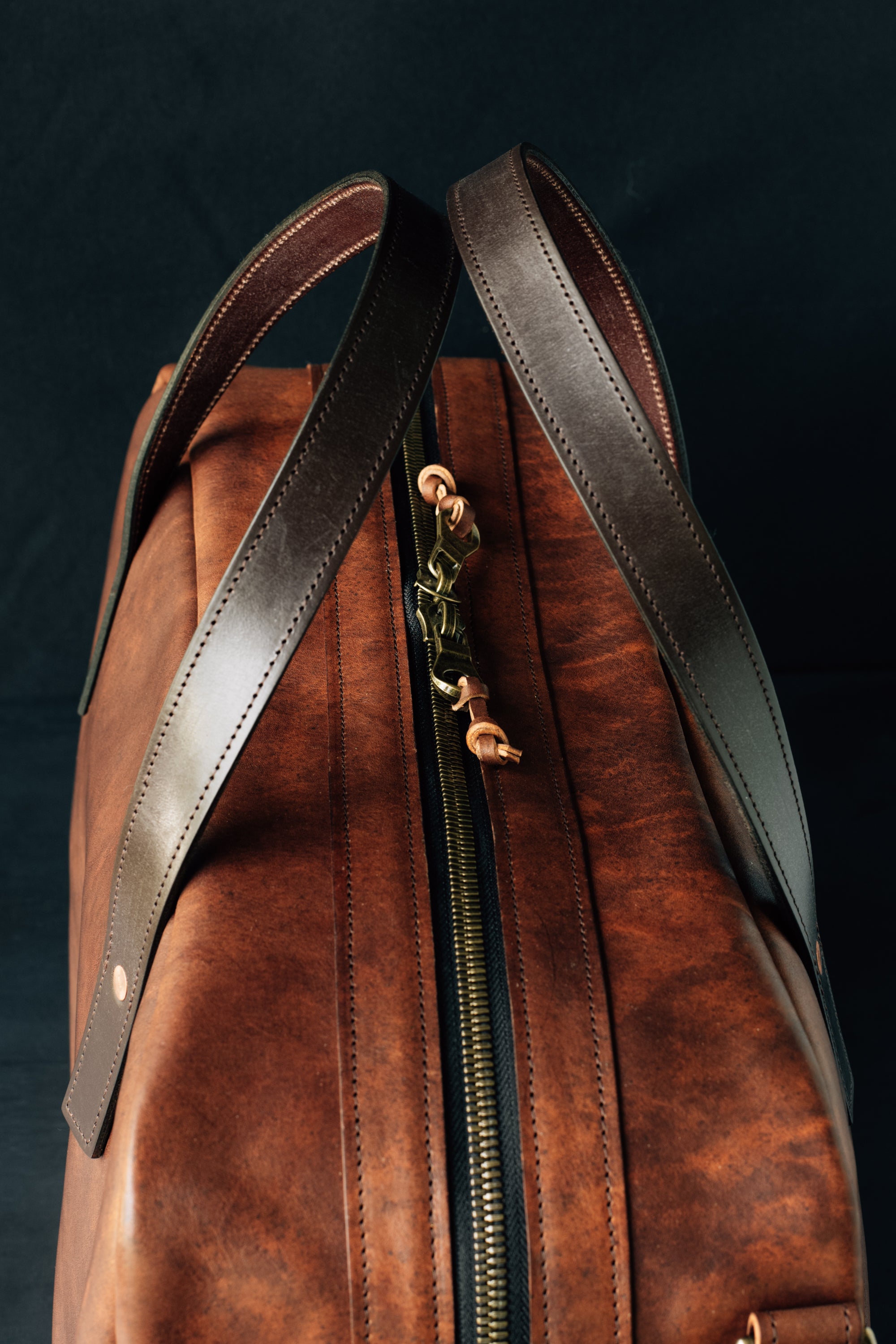 Weekender Duffle - Cognac Nemesis Leather