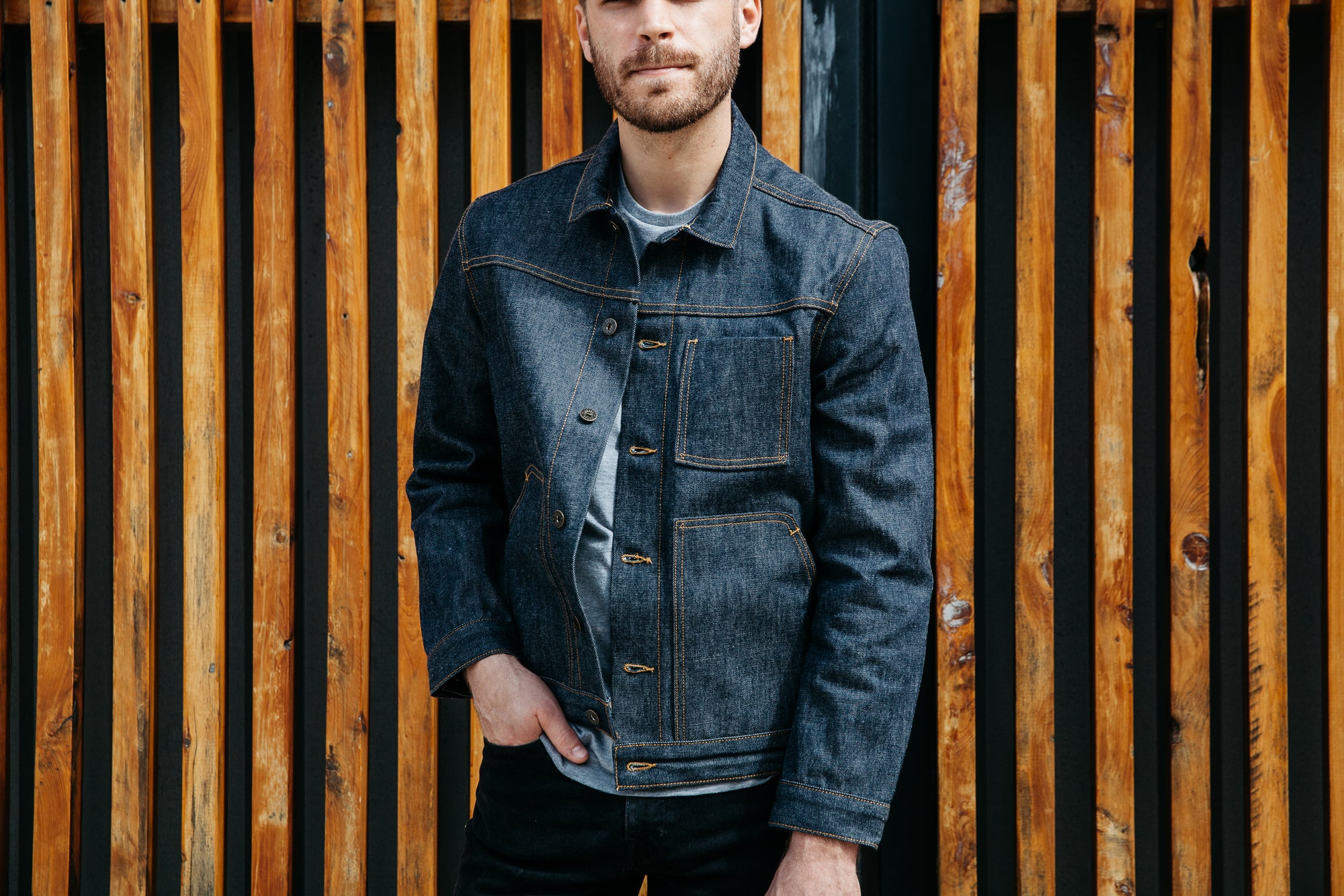 Wayman Jacket - Vidalia Indigo Selvedge Denim